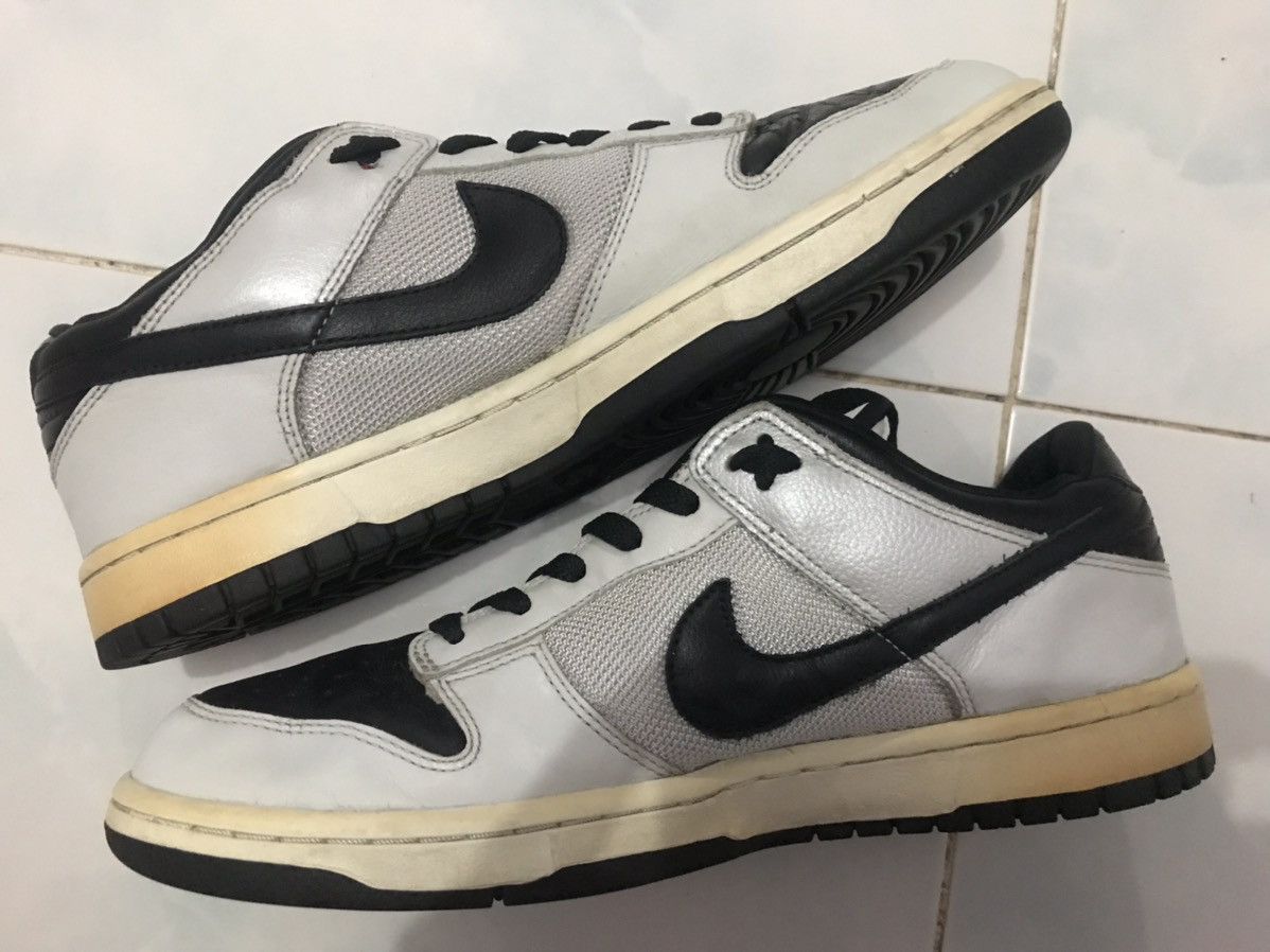 Nike Nike Dunk Low “Metallic Silver”(2005) Size US 10 / EU 43 - 3 Thumbnail