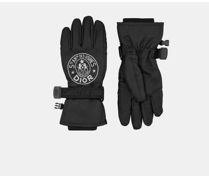 Dior o1w1db10425 34GLO7 Size: OS / Union Ski Gloves in Black Size ONE SIZE - 1 Thumbnail