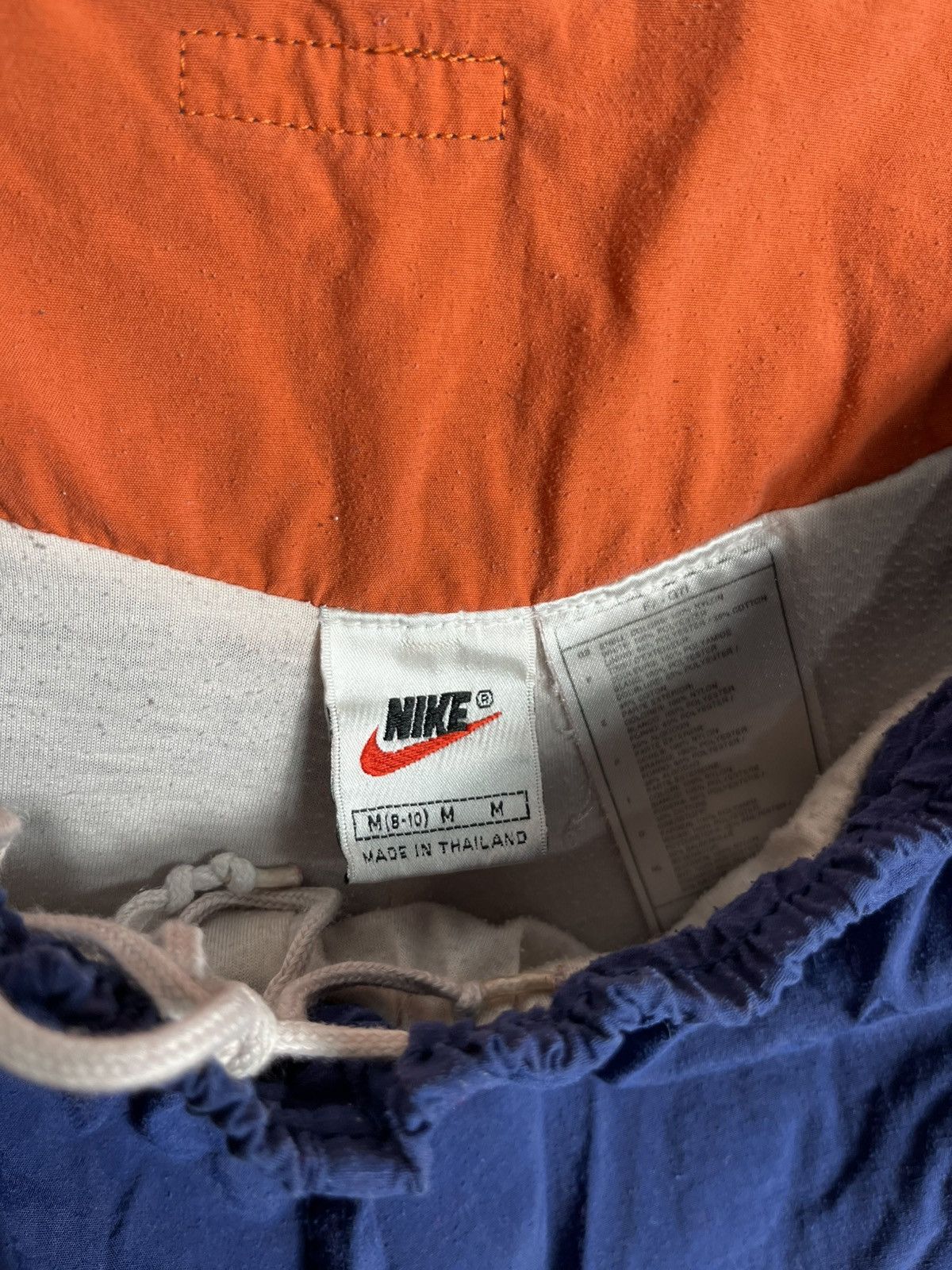 Other Vintage drill Nike pants y2k leggins 90s blue Size US 32 / EU 48 - 4 Thumbnail