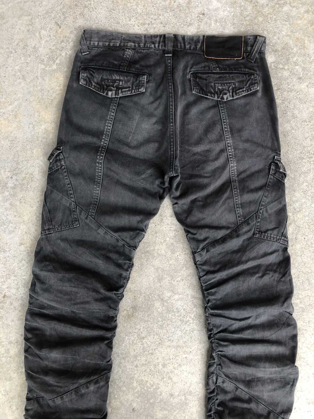Tornado Mart Tornado Mart Cargo Pants Distressed Size US 31 - 9 Thumbnail