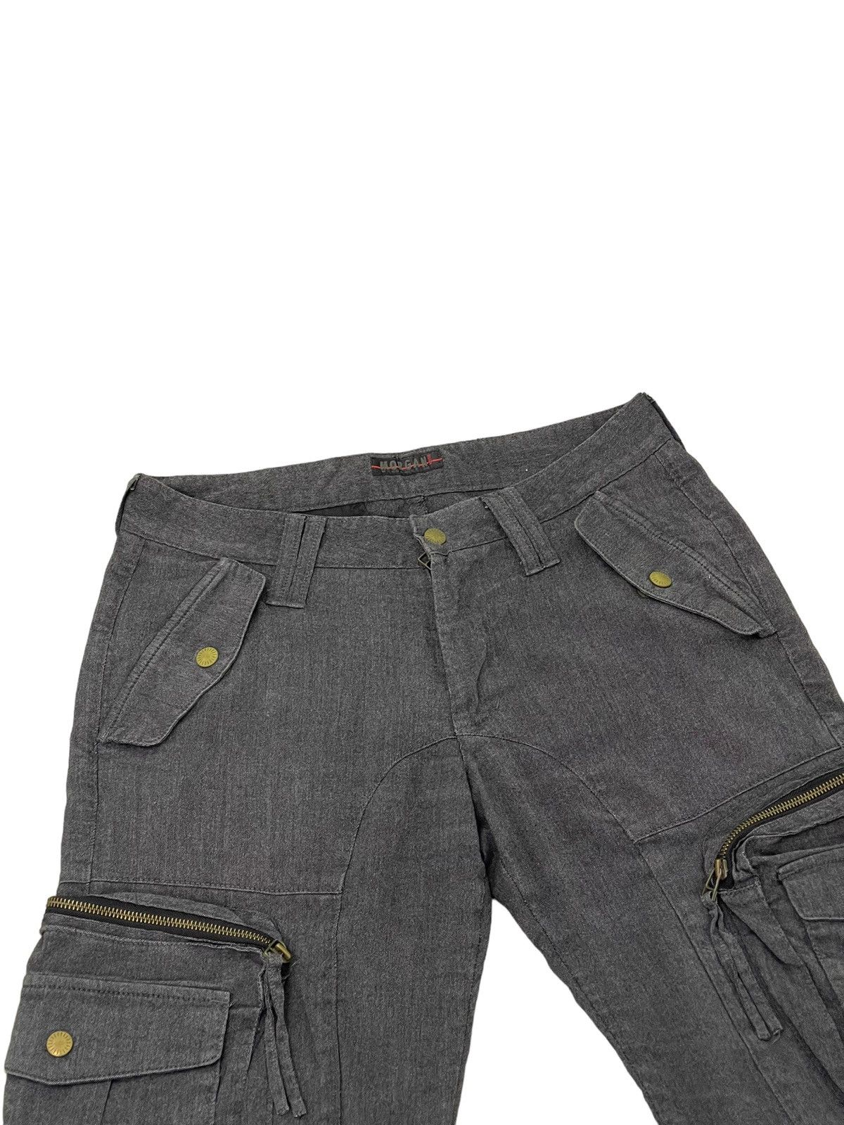 Japanese Brand Tactical Cargo Multipockets Morgan Homme Regular Fit 3🟦 Size US 29 - 6 Thumbnail