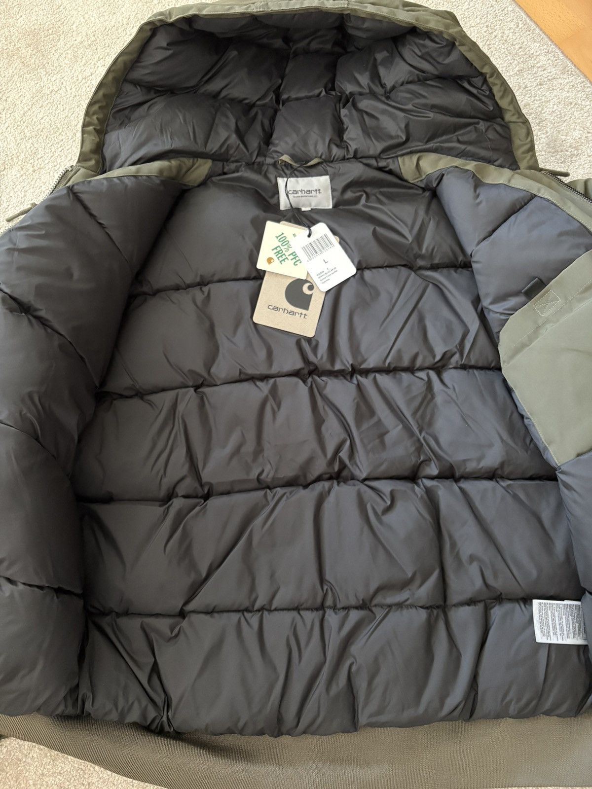 Carhartt Wip Carhartt WIP Active Cold Jacket – Cypress / Size L Size US L / EU 52-54 / 3 - 5 Thumbnail