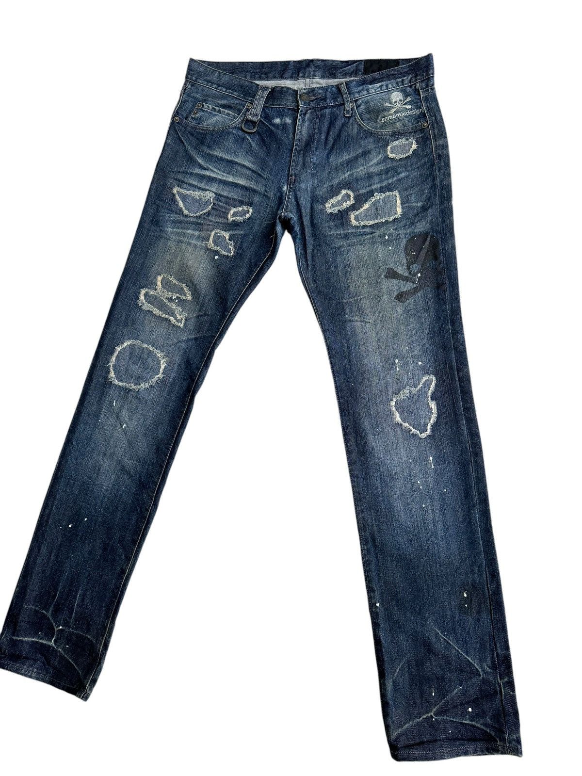 If Six Was Nine ⚡️⚡️Vintage Distressed Roen Mastermind Japanes Brand Size US 34 / EU 50 - 8 Thumbnail