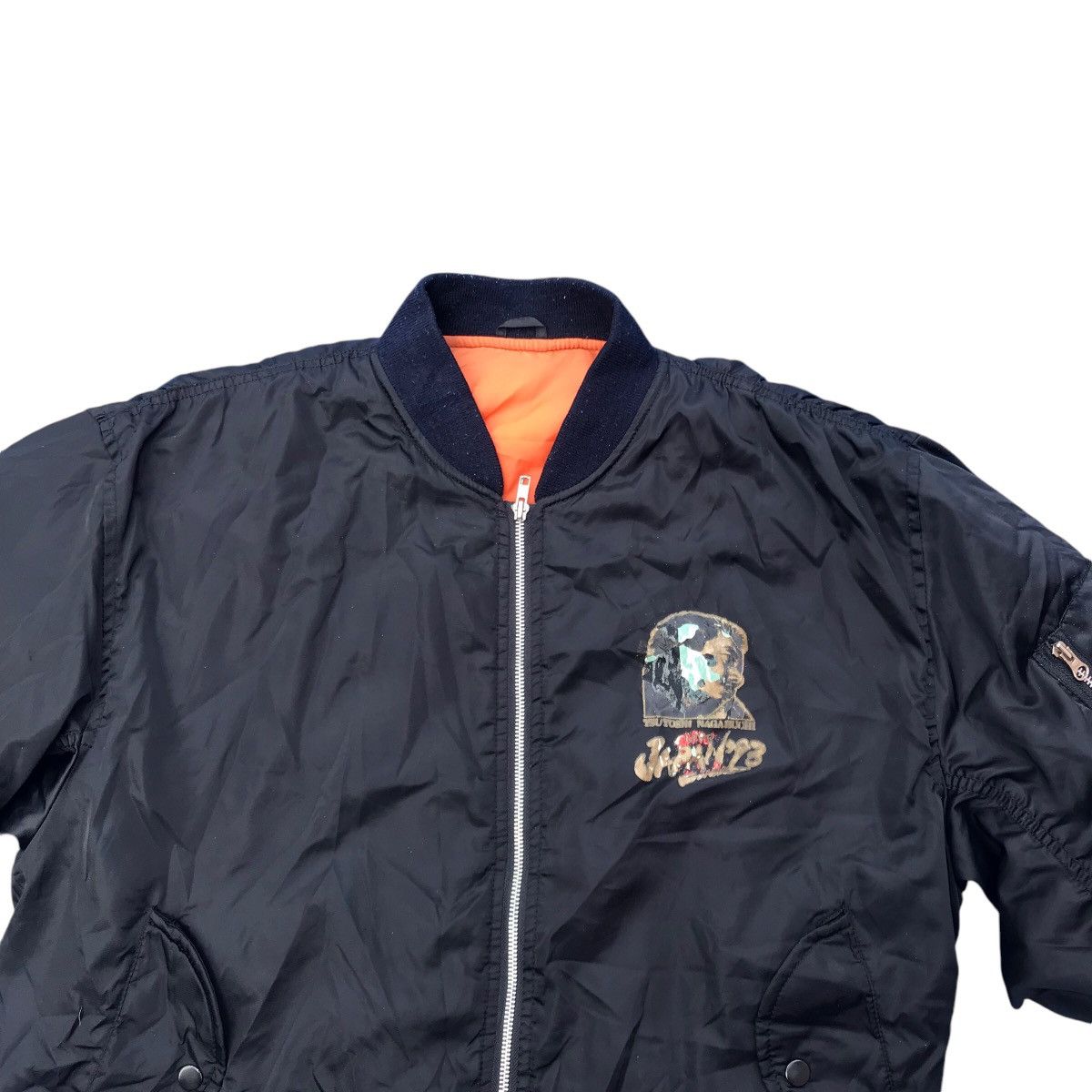 Band Tees × Japanese Brand × Vintage Rare Vintage 90s Tsuyoshi Nagabuchi Live Japan 1993 Ma1 Size US L / EU 52-54 / 3 - 7 Thumbnail