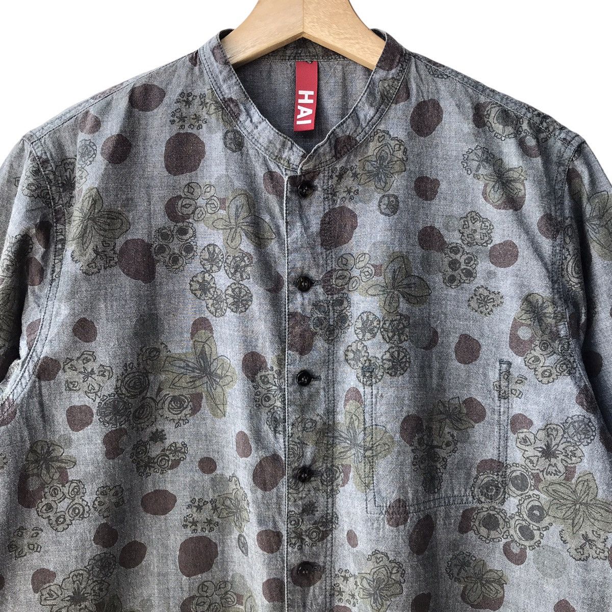Hai Sporting Gear × Issey Miyake Hai Sporting Gear Japan Issey Miyake French 3/4 Shirt Size M / US 6-8 / IT 42-44 - 3 Thumbnail