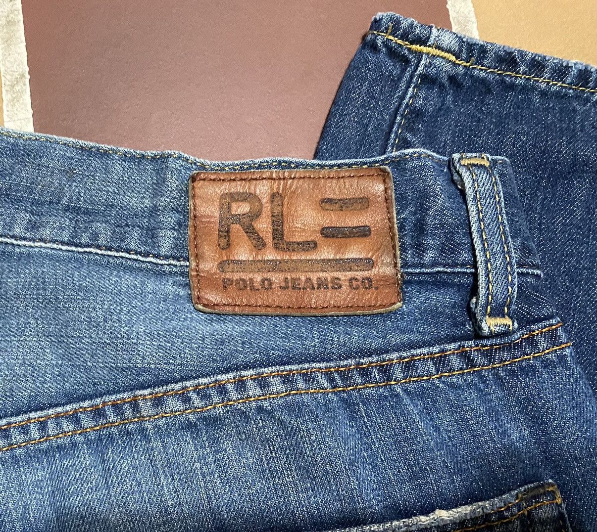 Polo Ralph Lauren × Vintage Vintage Polo Ralph Lauren Baggy Jeans Size US 36 / EU 52 - 2 Thumbnail