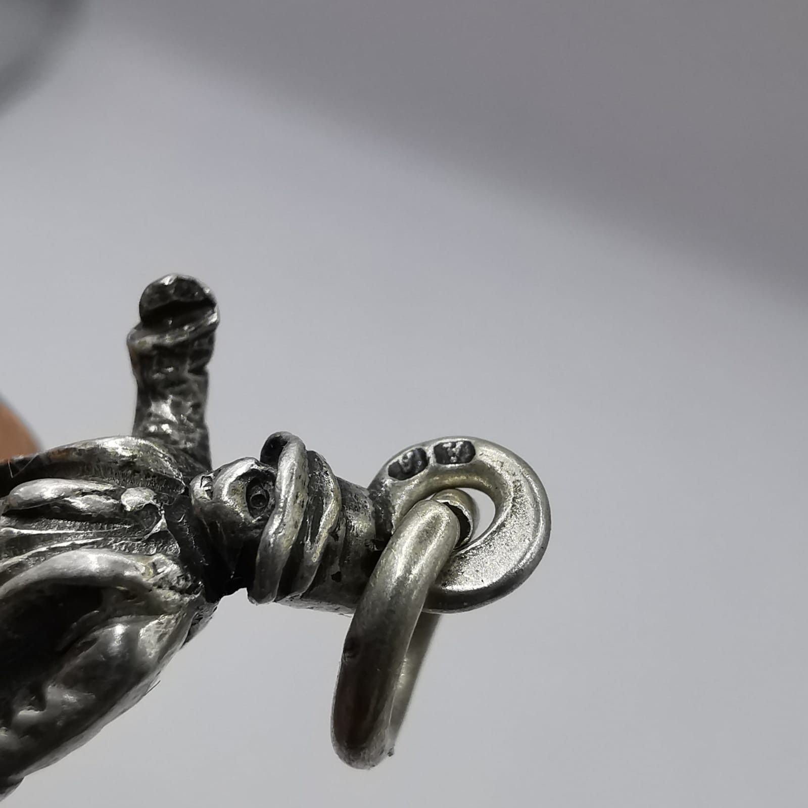 Sterling Silver Vintage Pendant Miniature 925 Sterling Silver Jewelry 2,70g Size ONE SIZE - 6 Thumbnail