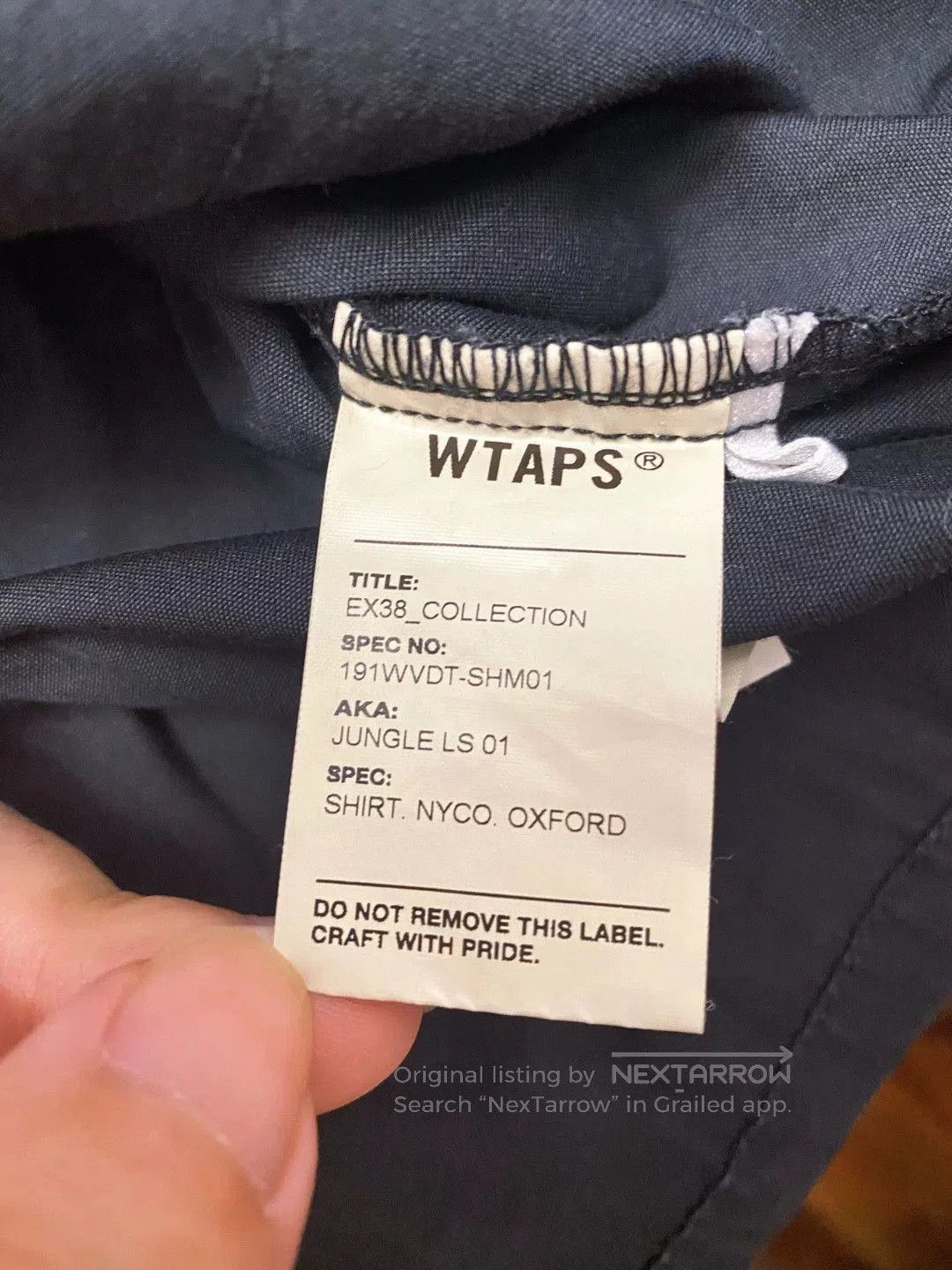 Wtaps WTAPS 19SS JUNGLE LS SHIRT. Size US XL / EU 56 / 4 - 2 Thumbnail