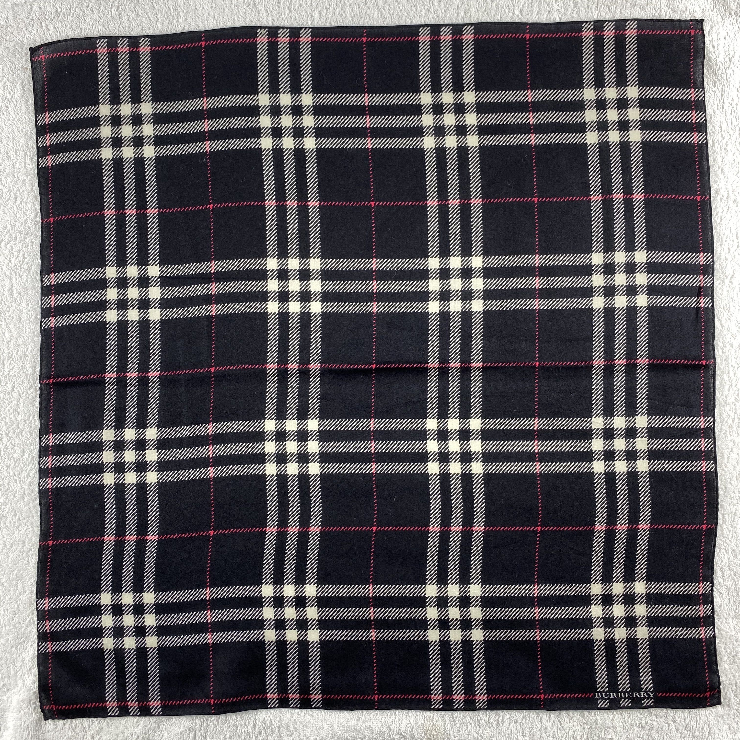 Burberry × Vintage Burberry Neckerchief / Bandana / Handkerchief Size ONE SIZE - 3 Thumbnail