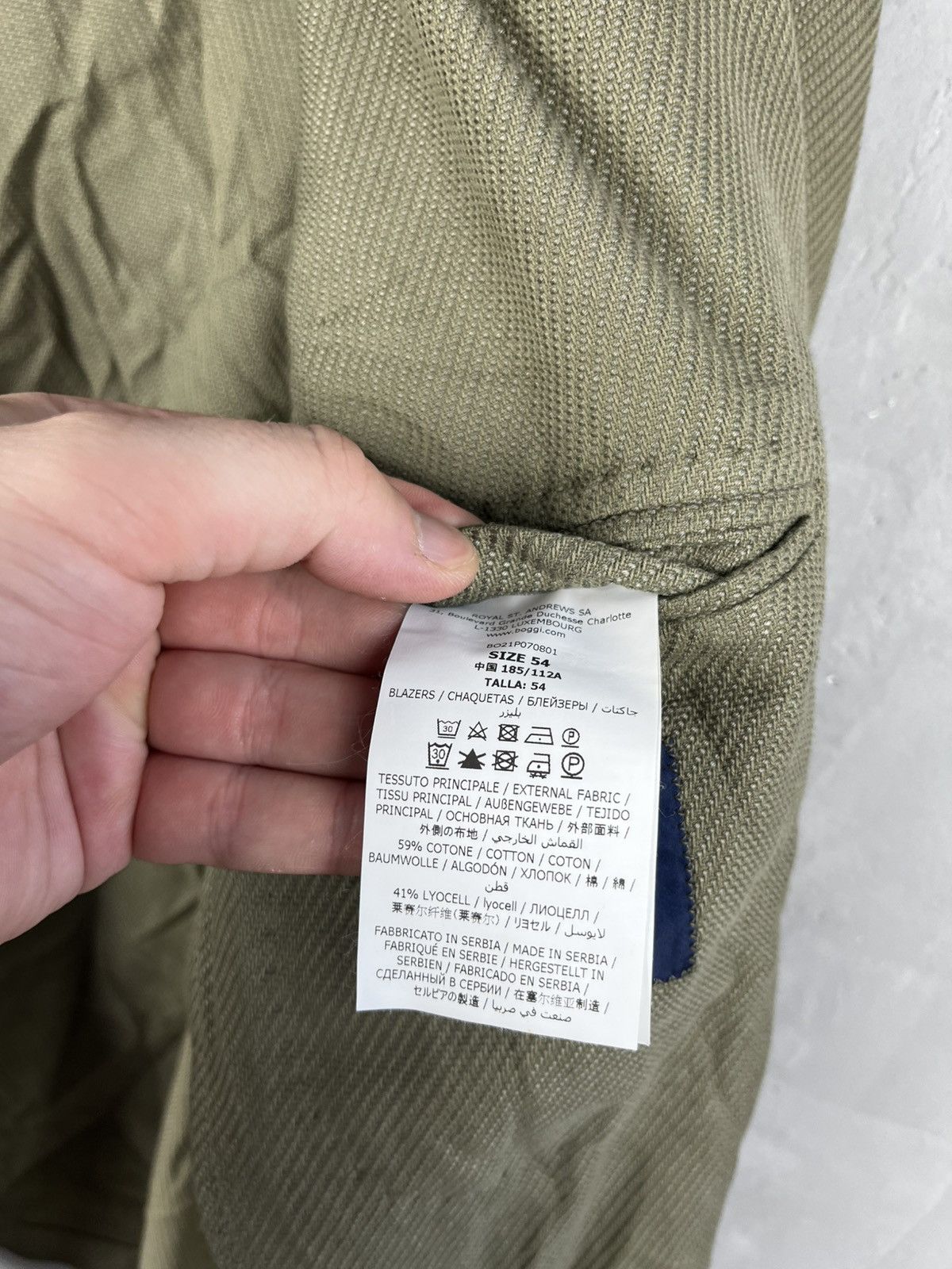 Boggi Boggi milano blazer jacket Size 54R - 3 Thumbnail