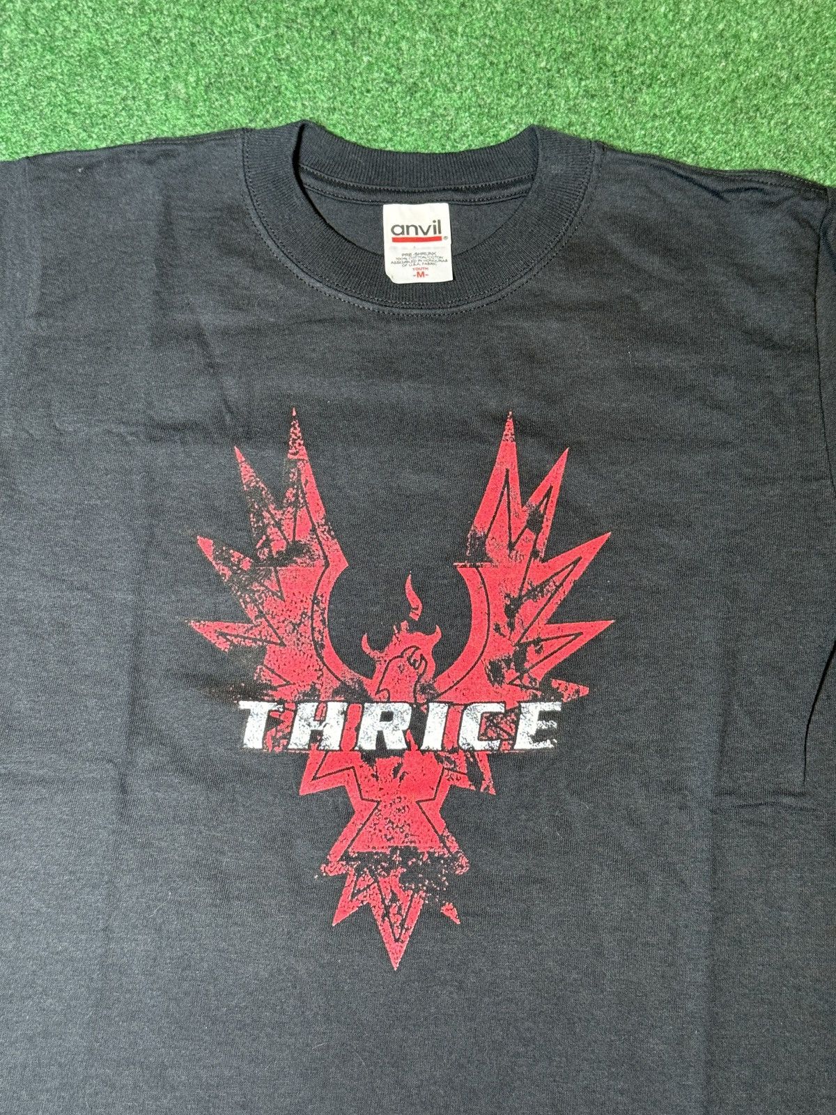 Band Tees × Vintage Vtg Y2K Thrice Sub City Pop Alternative Youth Band T Shirt Size XS / US 0-2 / IT 36-38 - 2 Thumbnail
