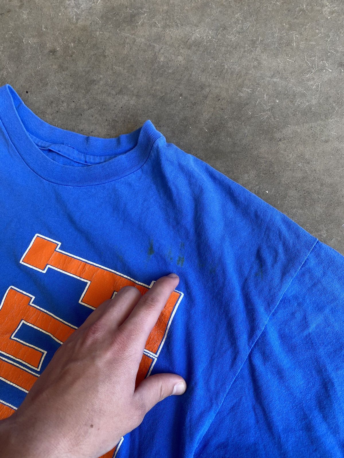 NCAA Vintage 80s/90s Florida Gators Single Stitched Tee Size US XL / EU 56 / 4 - 3 Thumbnail