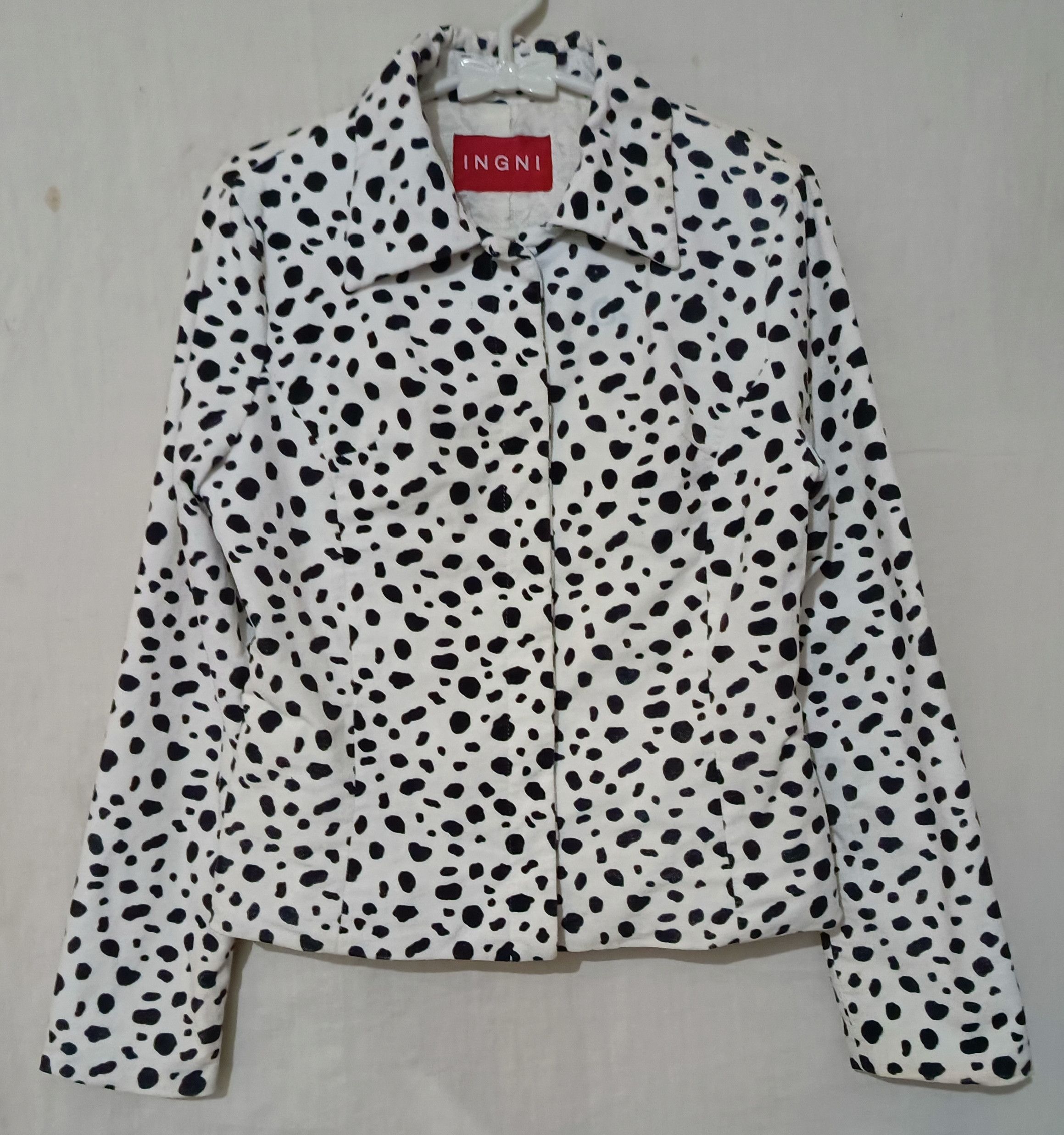 14th Addiction × Hysteric Glamour × Japanese Brand Vintage INGNI Made In Japan Velvet Dalmatia Size M / US 6-8 / IT 42-44 - 1 Thumbnail