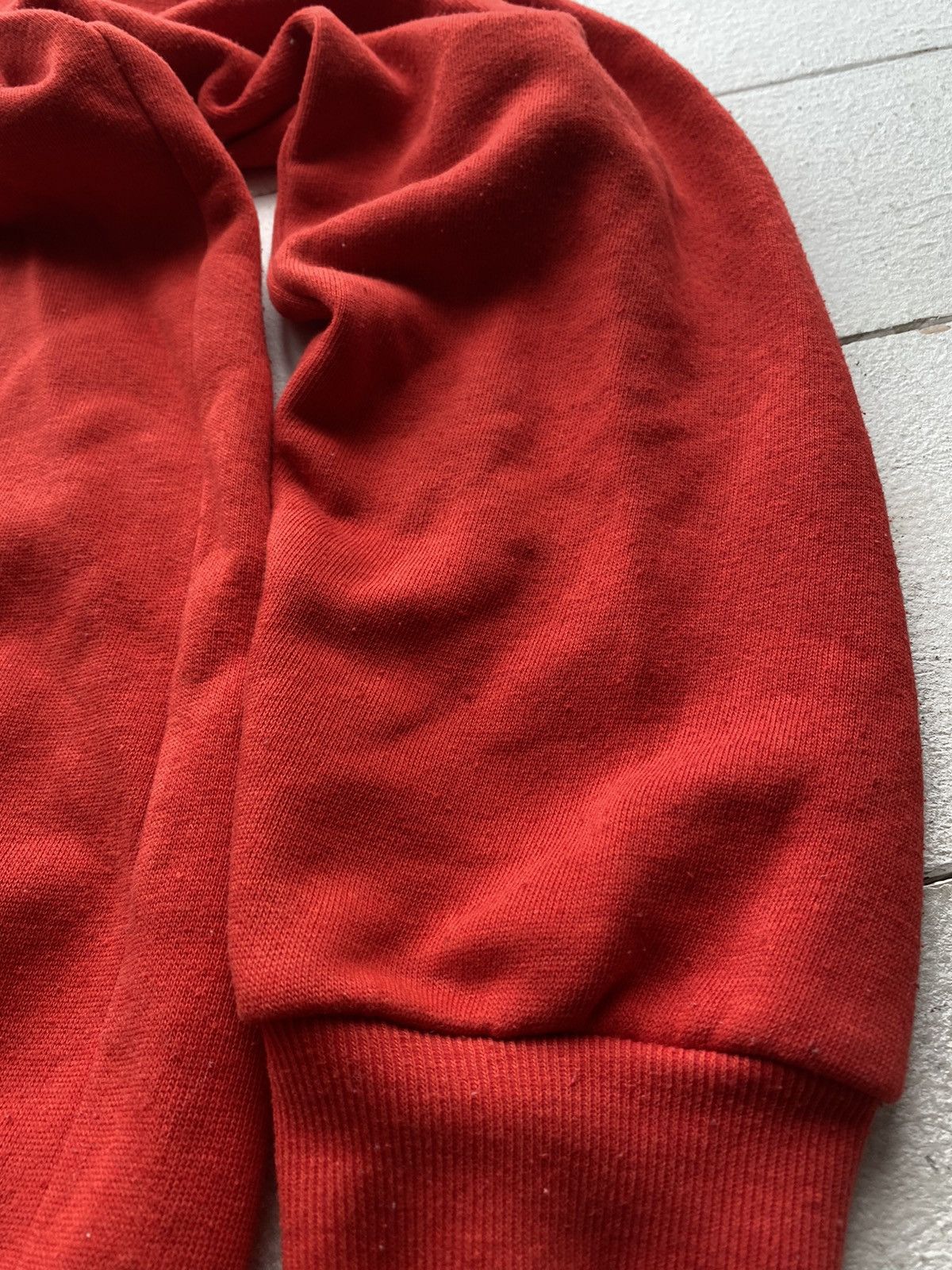 Adidas × Vintage 80s Adidas Red Mens Sweatshirt W Germany rare Size US M / EU 48-50 / 2 - 7 Thumbnail