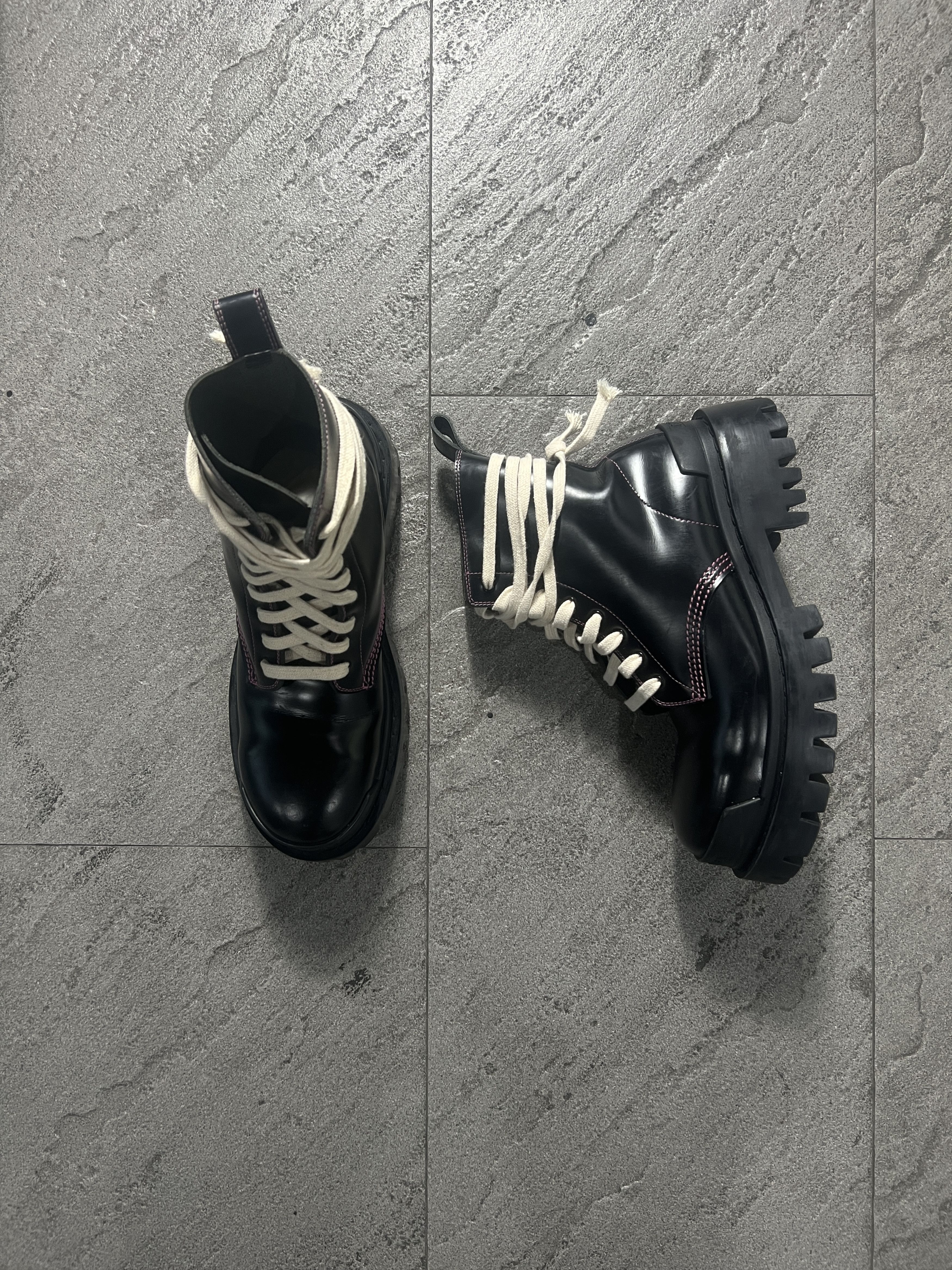 Balenciaga Balenciaga Strike Lace Up Boots EU39 Size US 9 / IT 39 - 2 Thumbnail