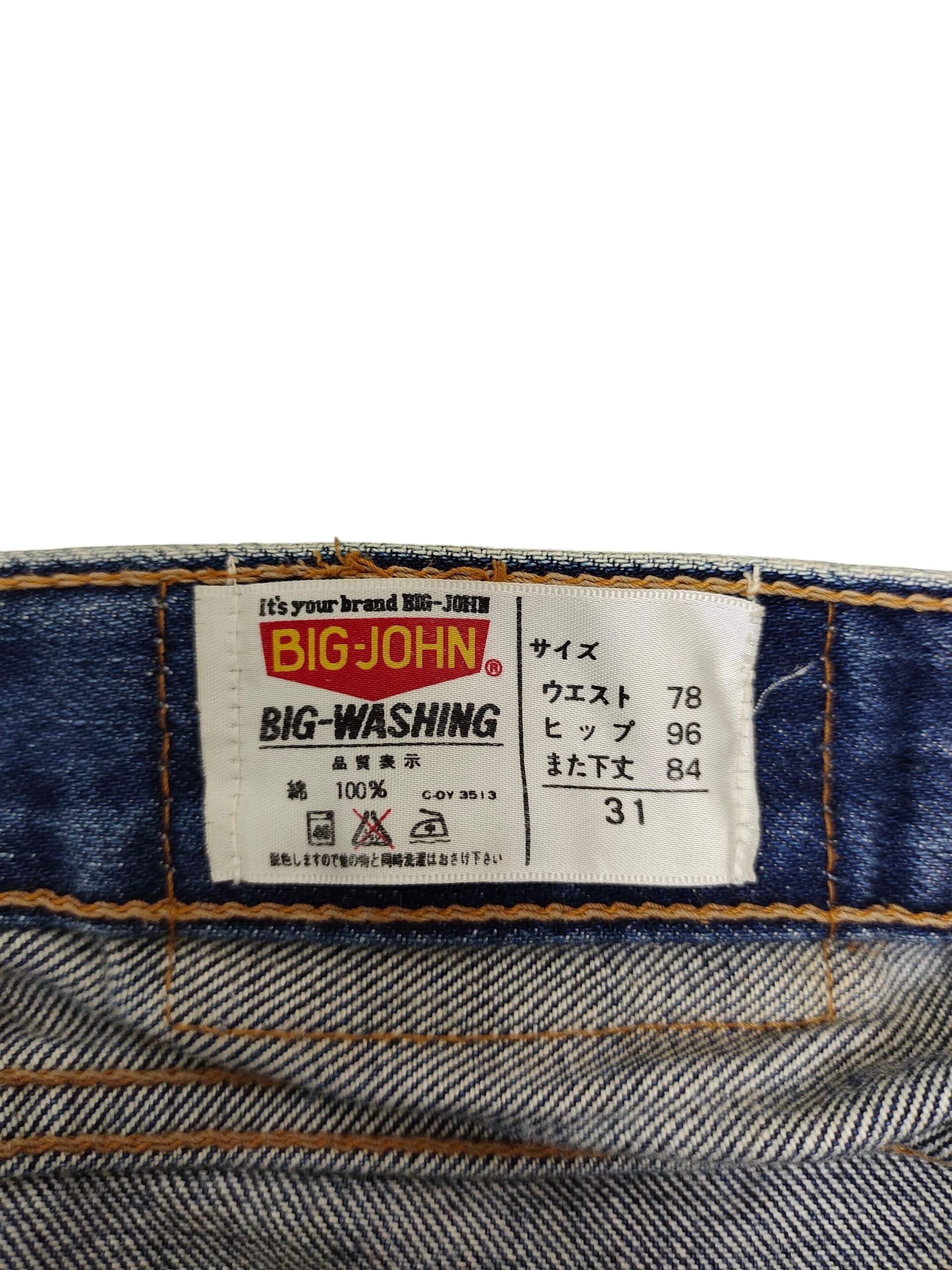 Comme des Garcons × Undercover Vintage Big John Clawmark Distress Faded Denim Jeans Size US 31 - 11 Thumbnail