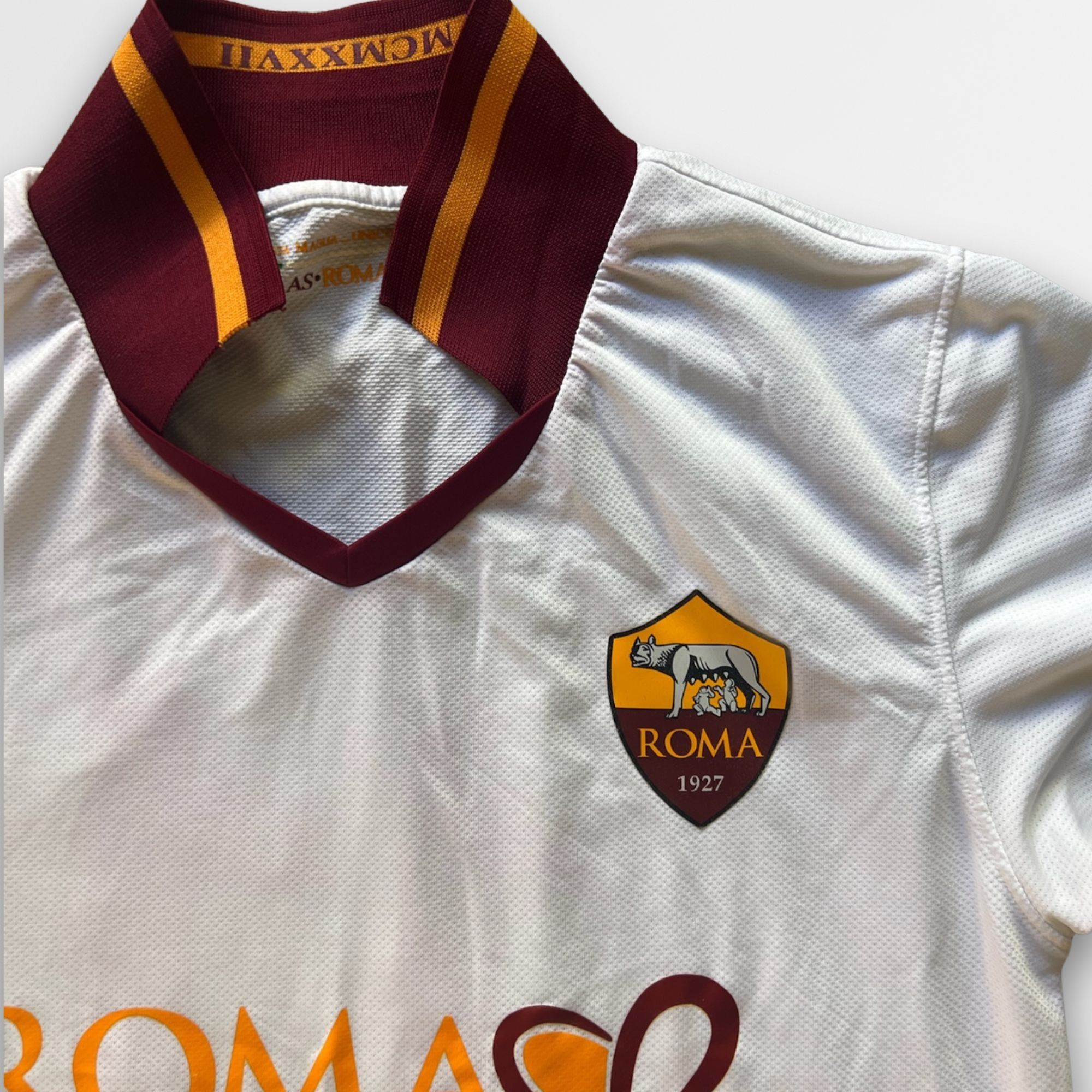 Other AS Roma #11 Benatia 2013-14 Away Football Jersey Short Sleev Size US M / EU 48-50 / 2 - 4 Thumbnail