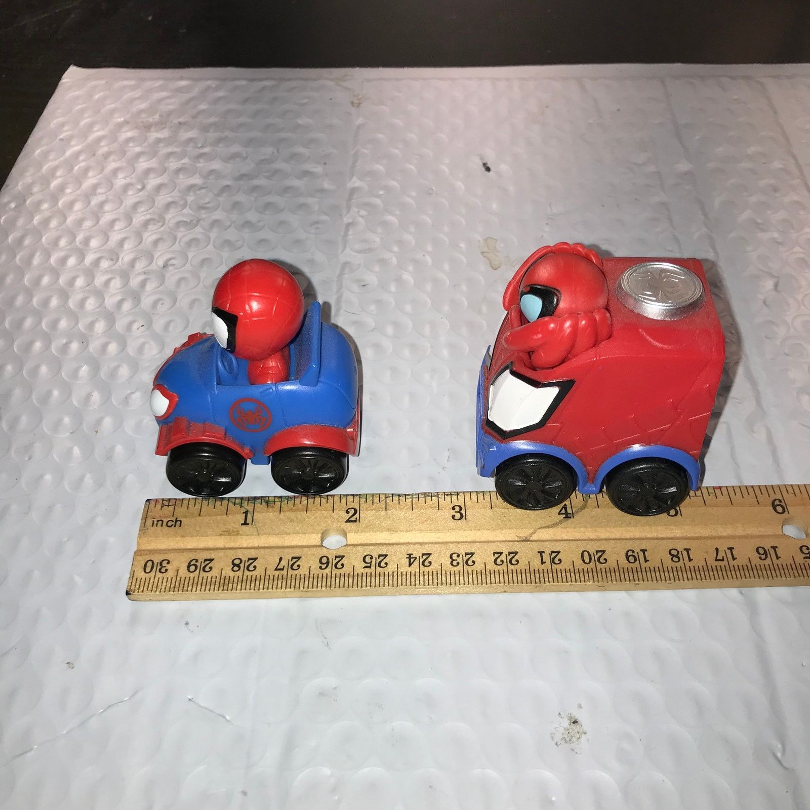 Marvel Comics Spidey & His Amazing Friends 2 Mini Vehicles Marvel Lot Size ONE SIZE - 10 Thumbnail