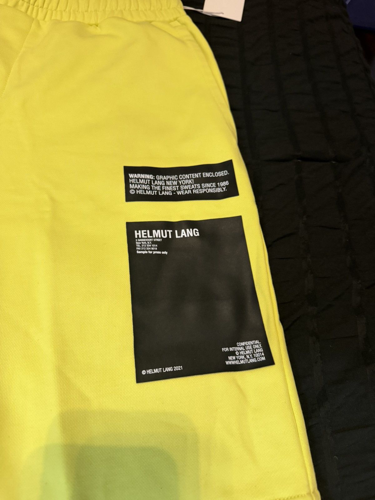 Helmut Lang Helmut Lang Color Box Terry Size US 32 / EU 48 - 2 Thumbnail