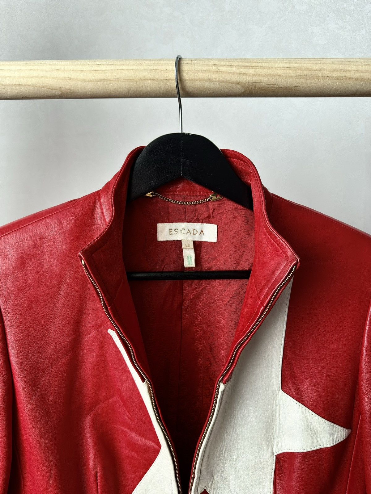 Escada Escada vintage (2000s) women’s fine lamb leather jacket Size M / US 6-8 / IT 42-44 - 5 Thumbnail