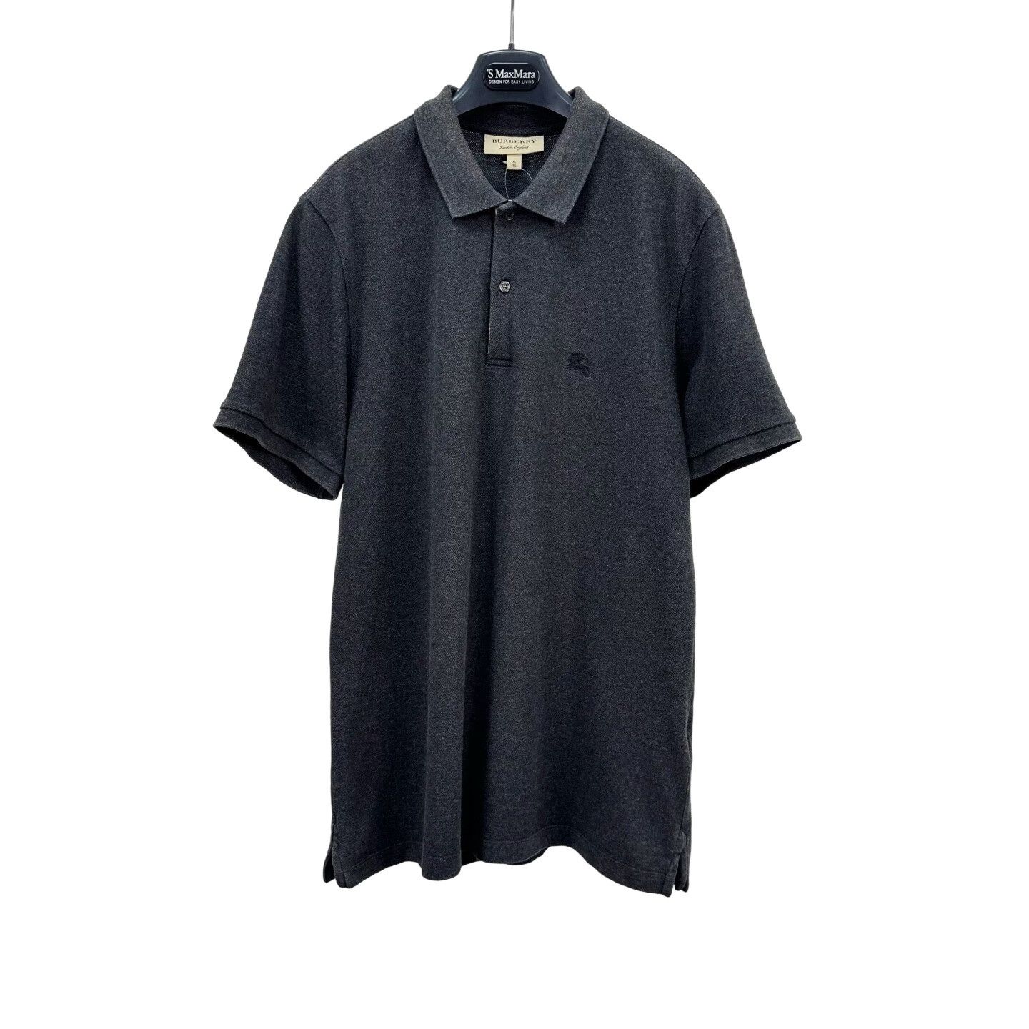 Burberry Burberry Embroidered Knight Check Trim Polo XL Size US XL / EU 56 / 4 - 1 Thumbnail