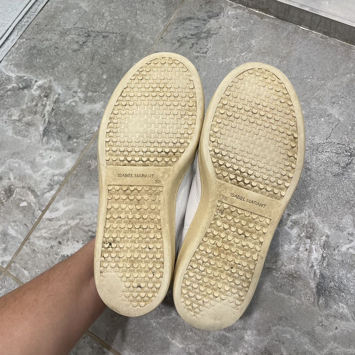 Isabel Marant × Vintage 38 VINTAGE ISABEL MARANT VELCRO SNEAKERS SHOES white boots Size US 8 / IT 38 - 7 Thumbnail