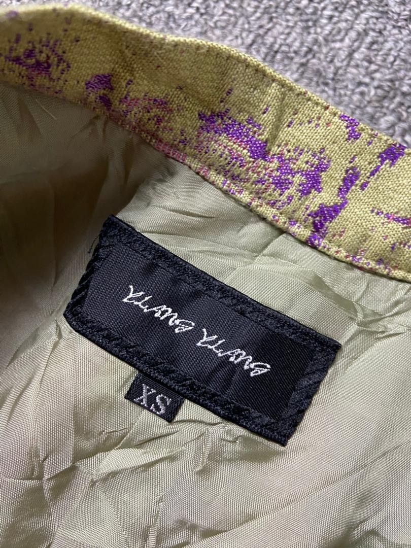 Japanese Brand Ylang Ylang Brand Abstract Mini Skirt (193) Size 22" - 4 Thumbnail