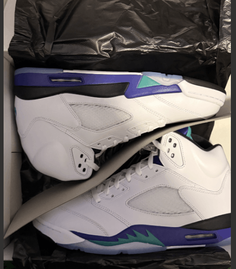 Jordan Brand Air Jordan Grape 5's 2025 Size US 11.5 / EU 44-45 - 3 Thumbnail