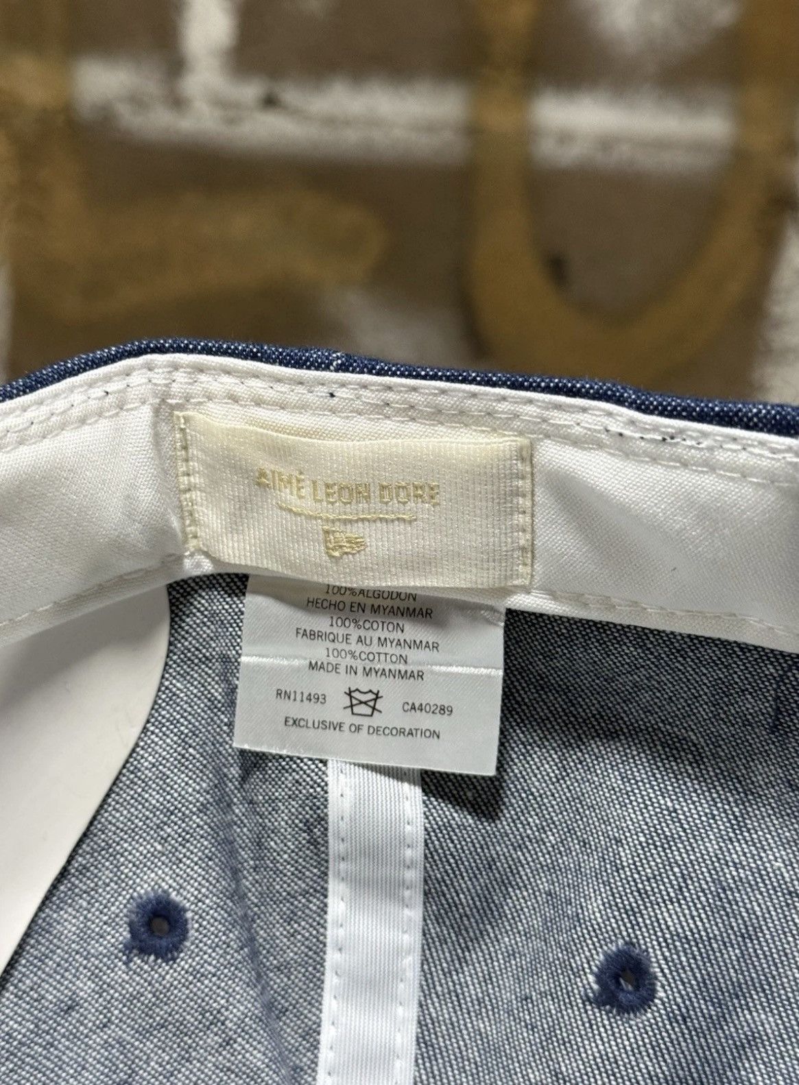 Aime Leon Dore × New Era New Era Aime Leon Dore Hat New York Yankees Denim Blue NWT Size ONE SIZE - 9 Thumbnail