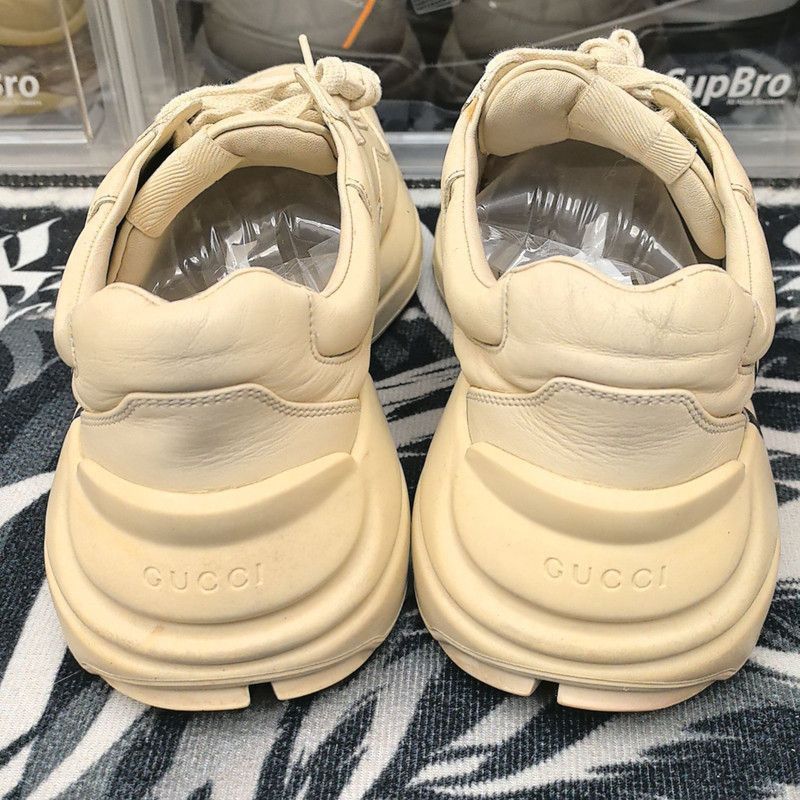 Gucci Gucci Rhyton Leather Lips Print Casual Sneakers - Size US 8.5 / EU 41-42 - 3 Thumbnail
