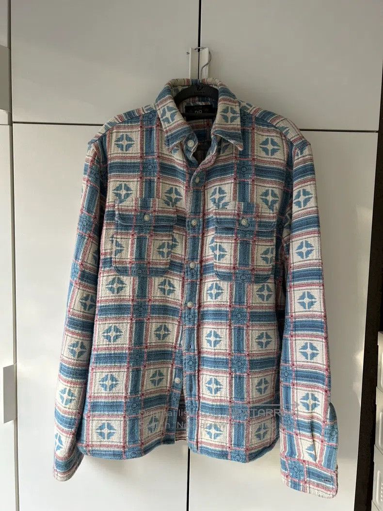 RRL Ralph Lauren RRL Ralph Lauren Blue, white and red plaid shirt Size US M / EU 48-50 / 2 - 1 Thumbnail