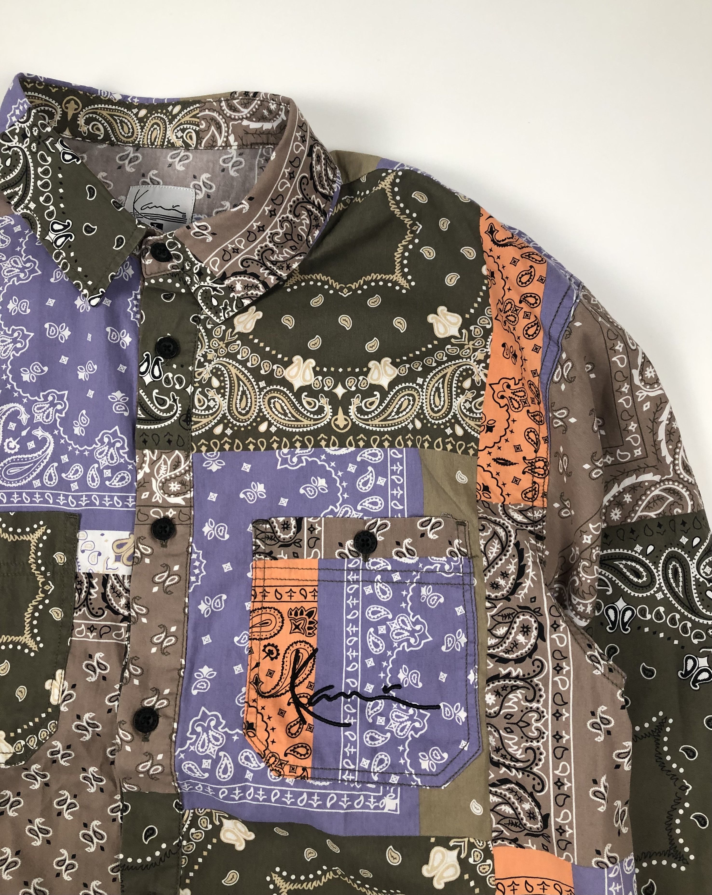 Karl Kani Karl Kani Multicolour Print Shirt Size US L / EU 52-54 / 3 - 3 Thumbnail