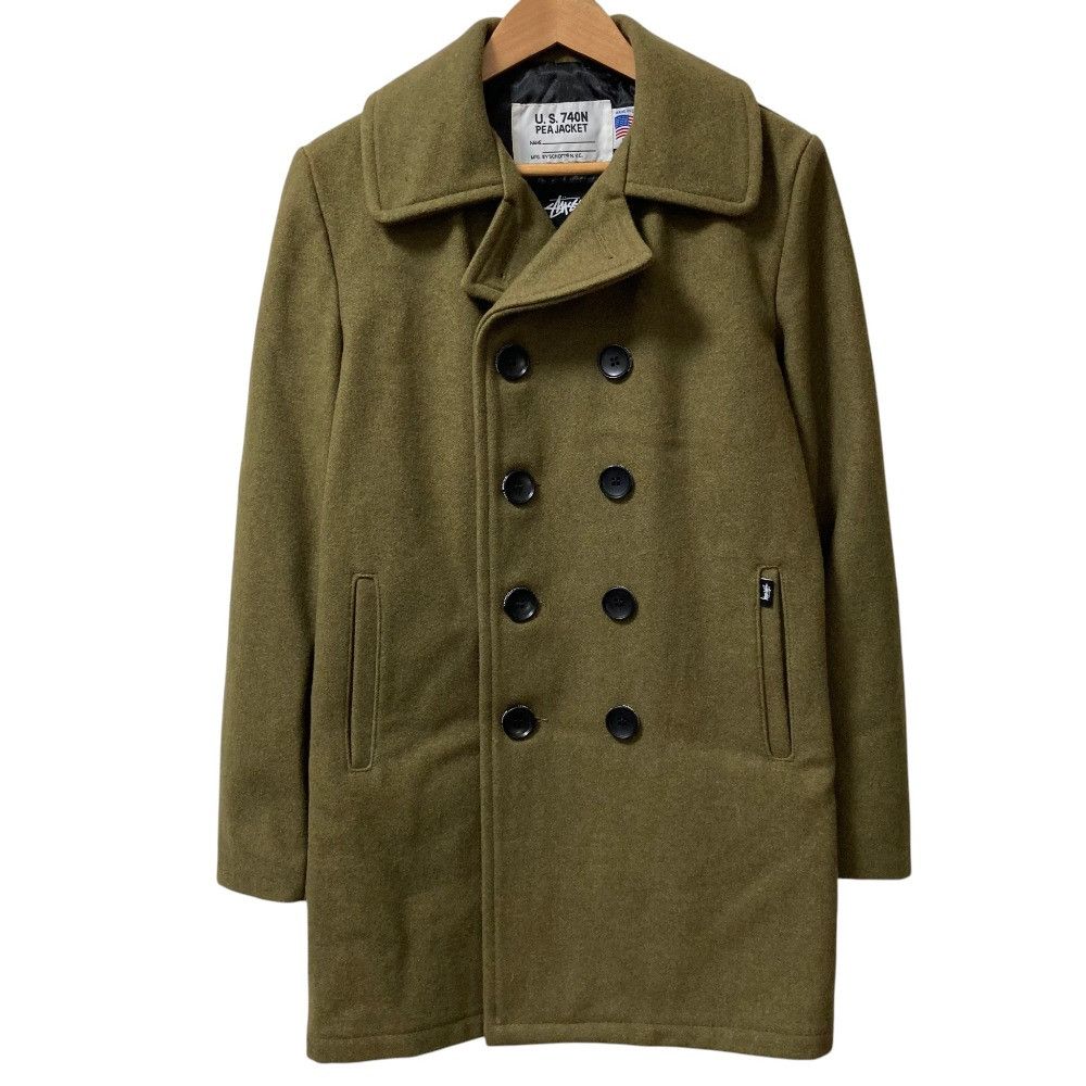 Other Other Stussy Schott Wool Melton Coat Textile Outerwear 753STT DUTY FREE for USA Size ONE SIZE - 1 Thumbnail