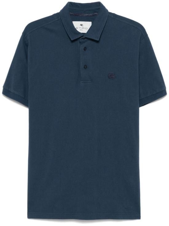 Etro ETRO Men T-Shirts MRMD0006 AJ264B3681 Blue Size US M / EU 48-50 / 2 - 1 Thumbnail