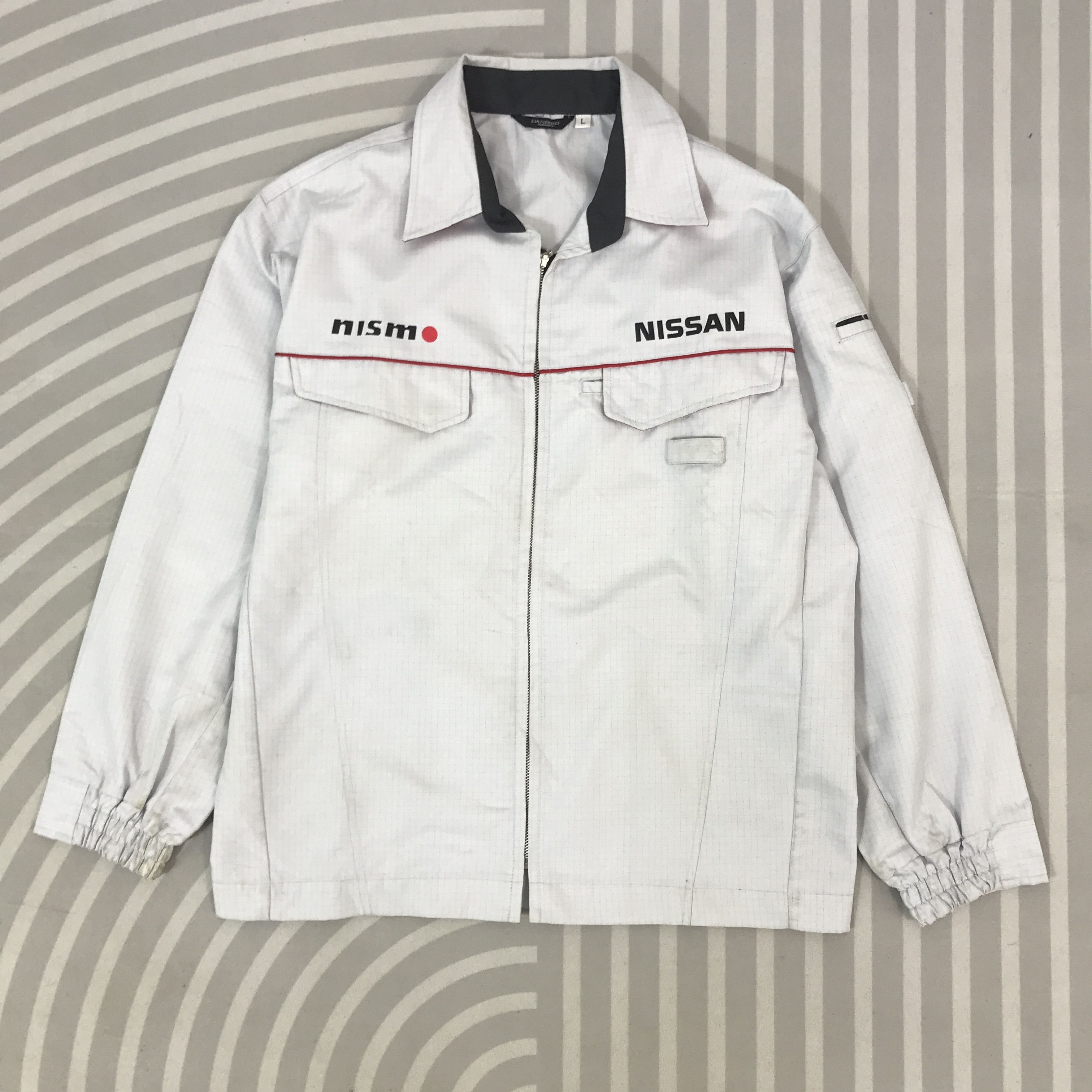 Japanese Brand × Vintage Vintage Nissan Nismo Racing Team uniform Japan Jacket Size US L / EU 52-54 / 3 - 2 Thumbnail