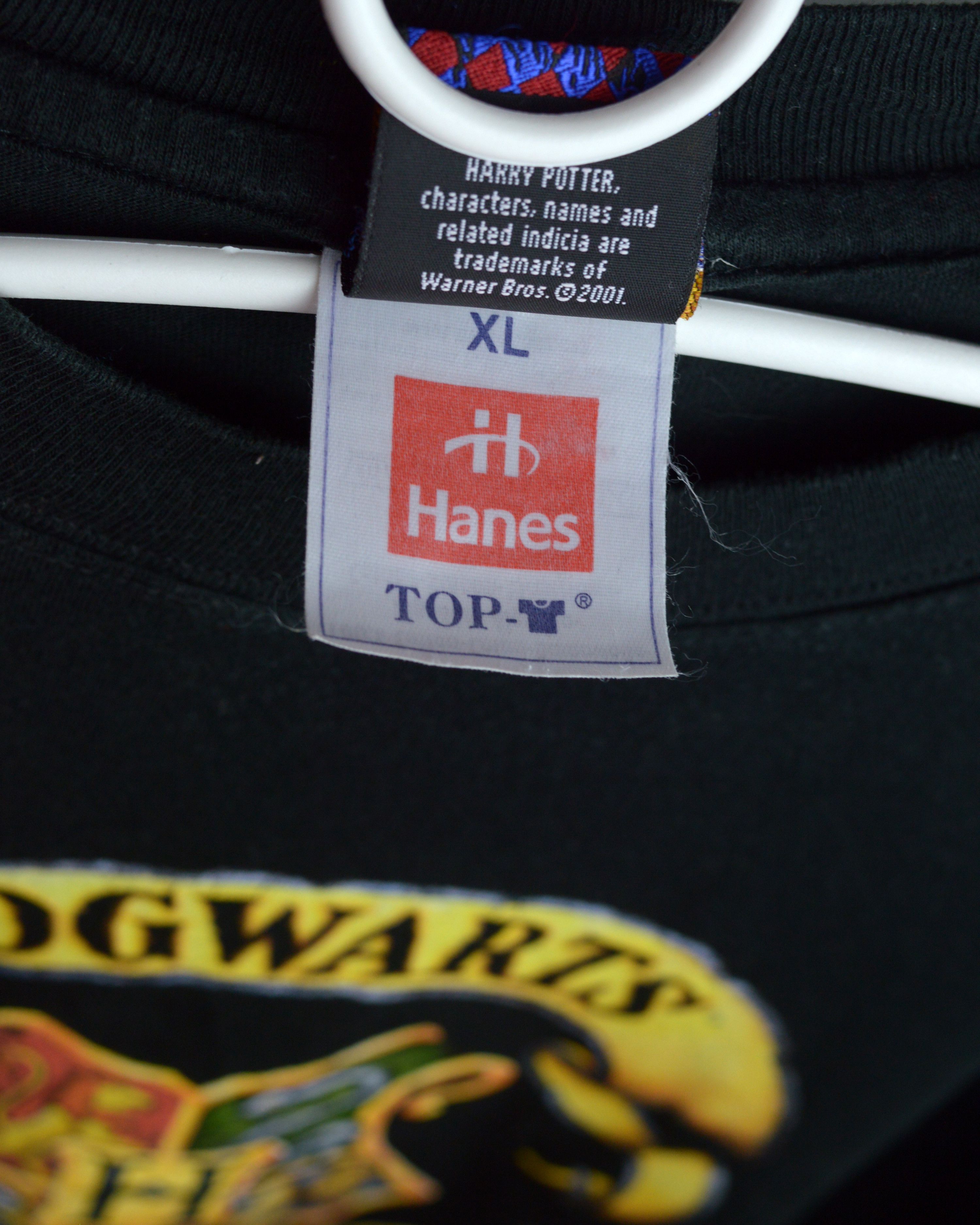 Vintage Vintage Harry Potter Hogwarts 2001 t shirt Size US XL / EU 56 / 4 - 4 Thumbnail