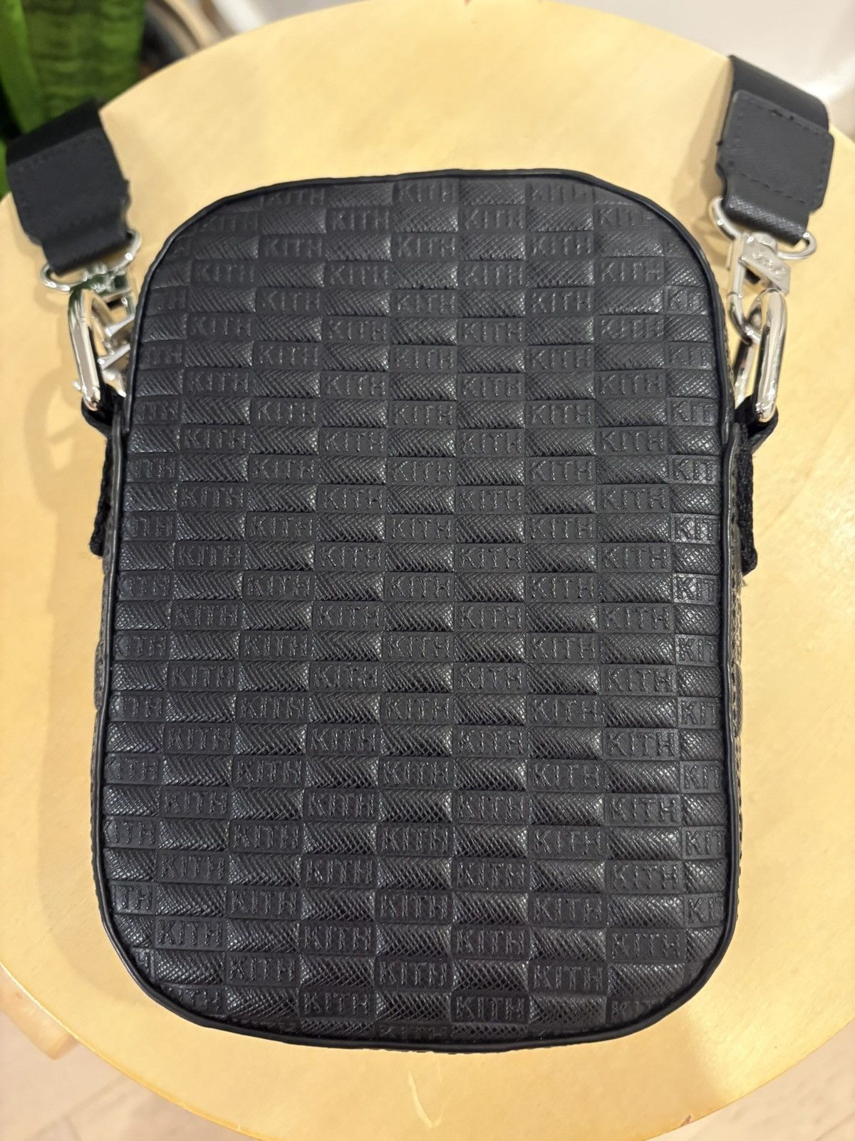 Kith Kith Monogram Black Leather Cross Body Bag Size ONE SIZE - 3 Thumbnail