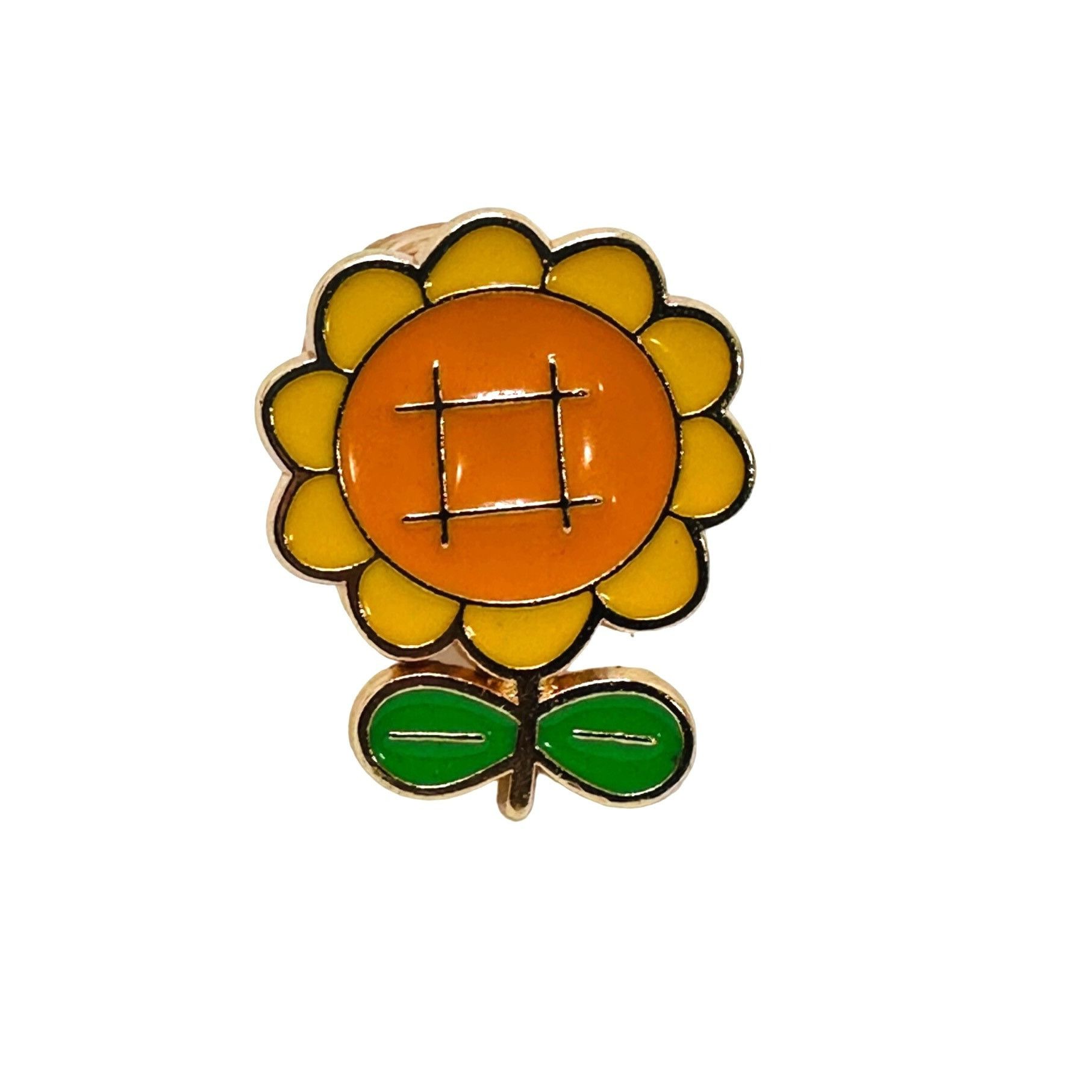 Other ✨Brooch Cute Cartoon sunflower shape Pin Enamel✨ Size ONE SIZE - 4 Thumbnail