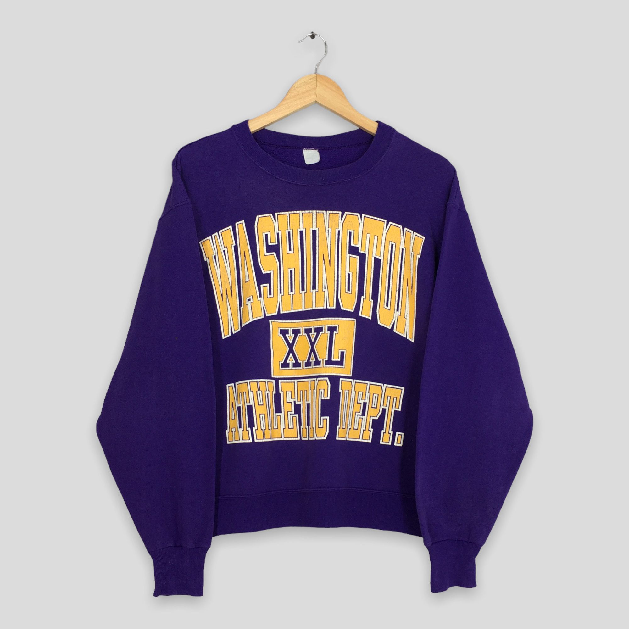 NCAA Vintage Washington State County Purple Sweatshirt Medium Size US M / EU 48-50 / 2 - 1 Thumbnail