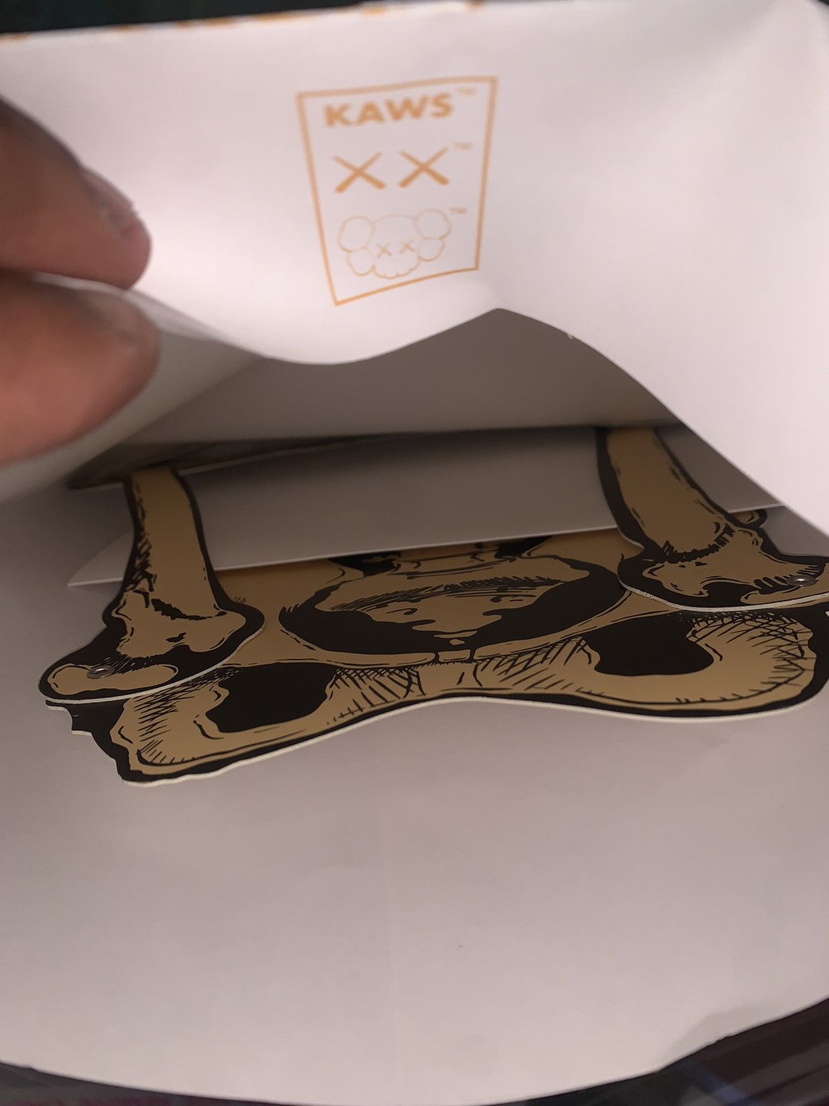 Kaws KAWS Skeleton Board Cutout Ornament Size ONE SIZE - 3 Thumbnail