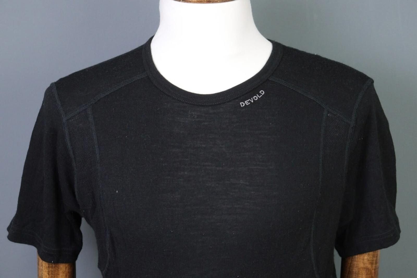 Designer Devold Black Merino Wool Top Base Layer Size XXL Size US XXL / EU 58 / 5 - 4 Thumbnail