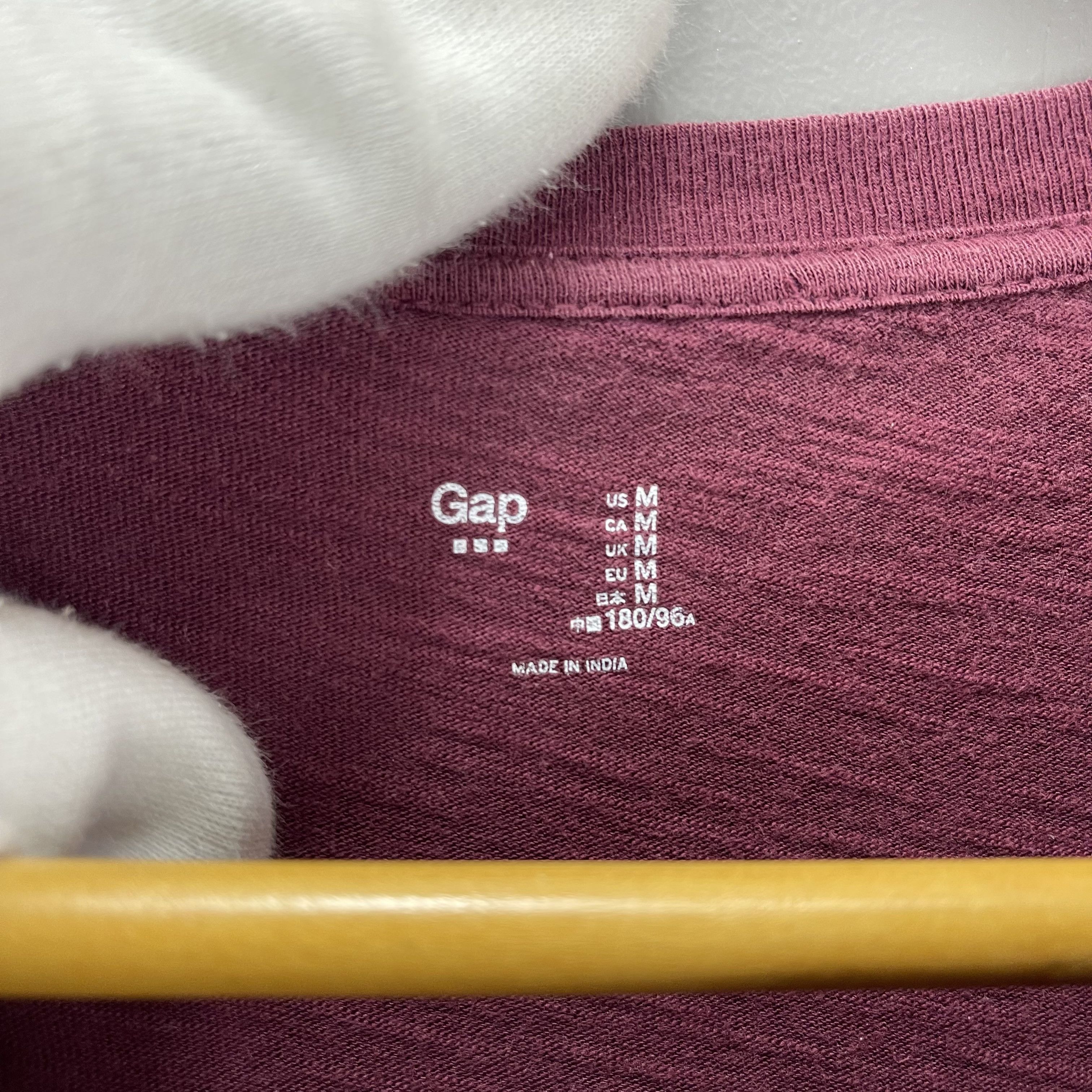 Gap GAP ITALY Crew Neck T Shirt #1551/AZ Size US M / EU 48-50 / 2 - 5 Thumbnail
