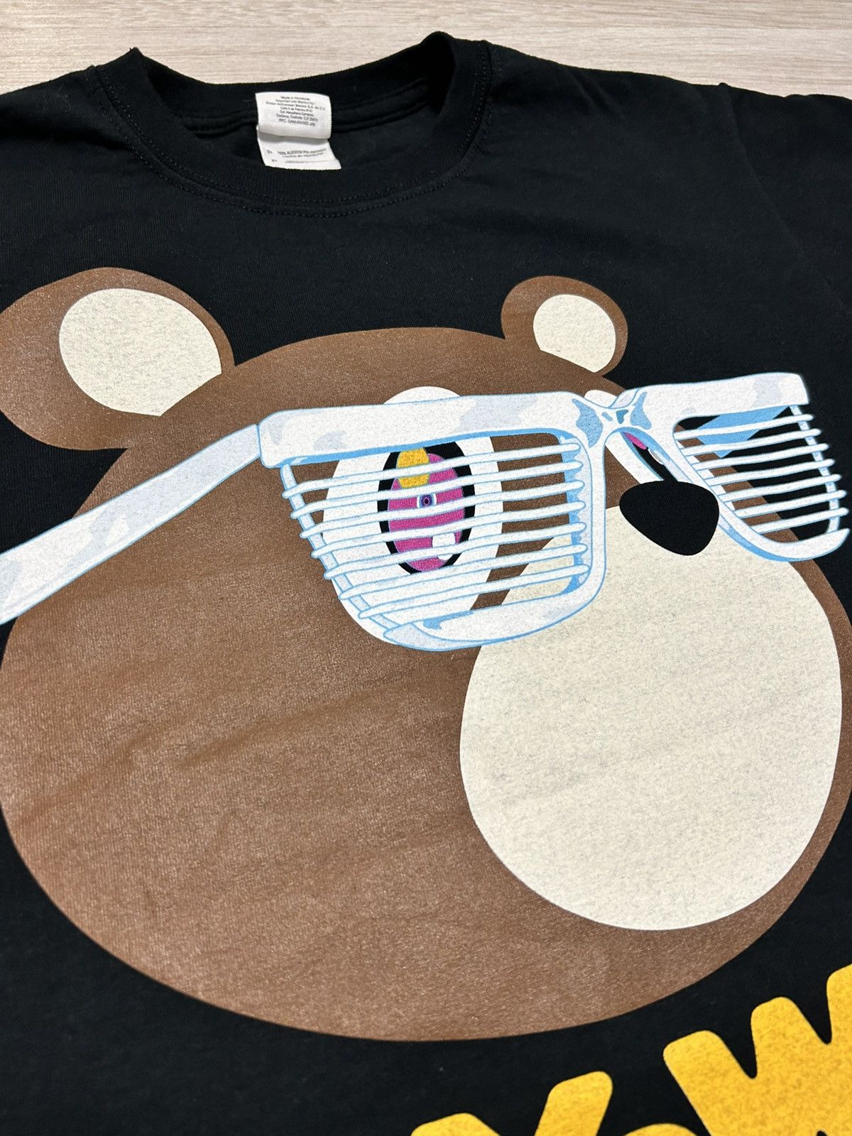 Kanye West Vintage Kanye West Bear big logo x Takashi Murakami 2008 Size US S / EU 44-46 / 1 - 3 Thumbnail