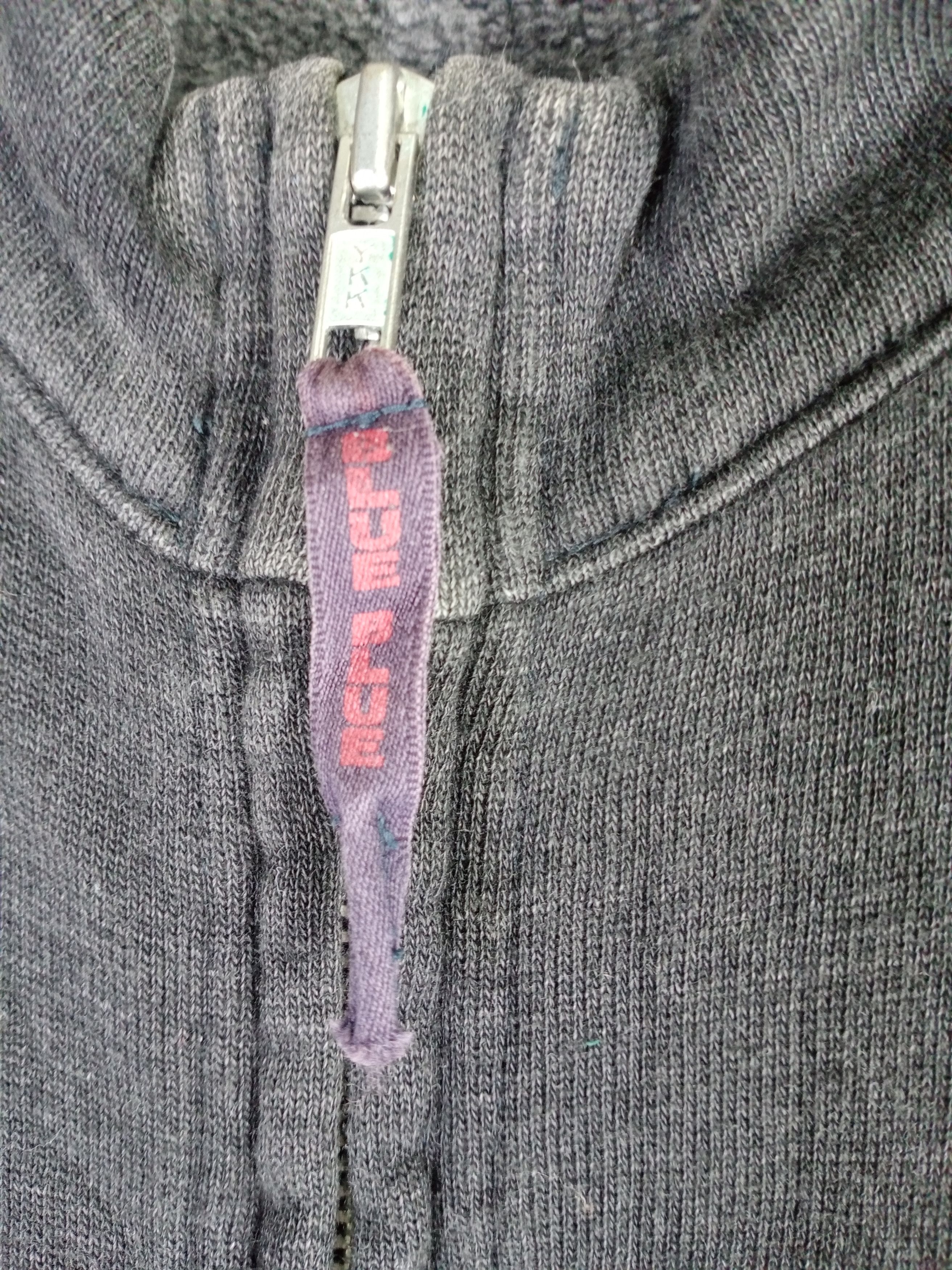 Blue Blue Japan Rare Vintage Blue Blue Japan Full Zipper Sweater Cardigan Size US L / EU 52-54 / 3 - 4 Thumbnail