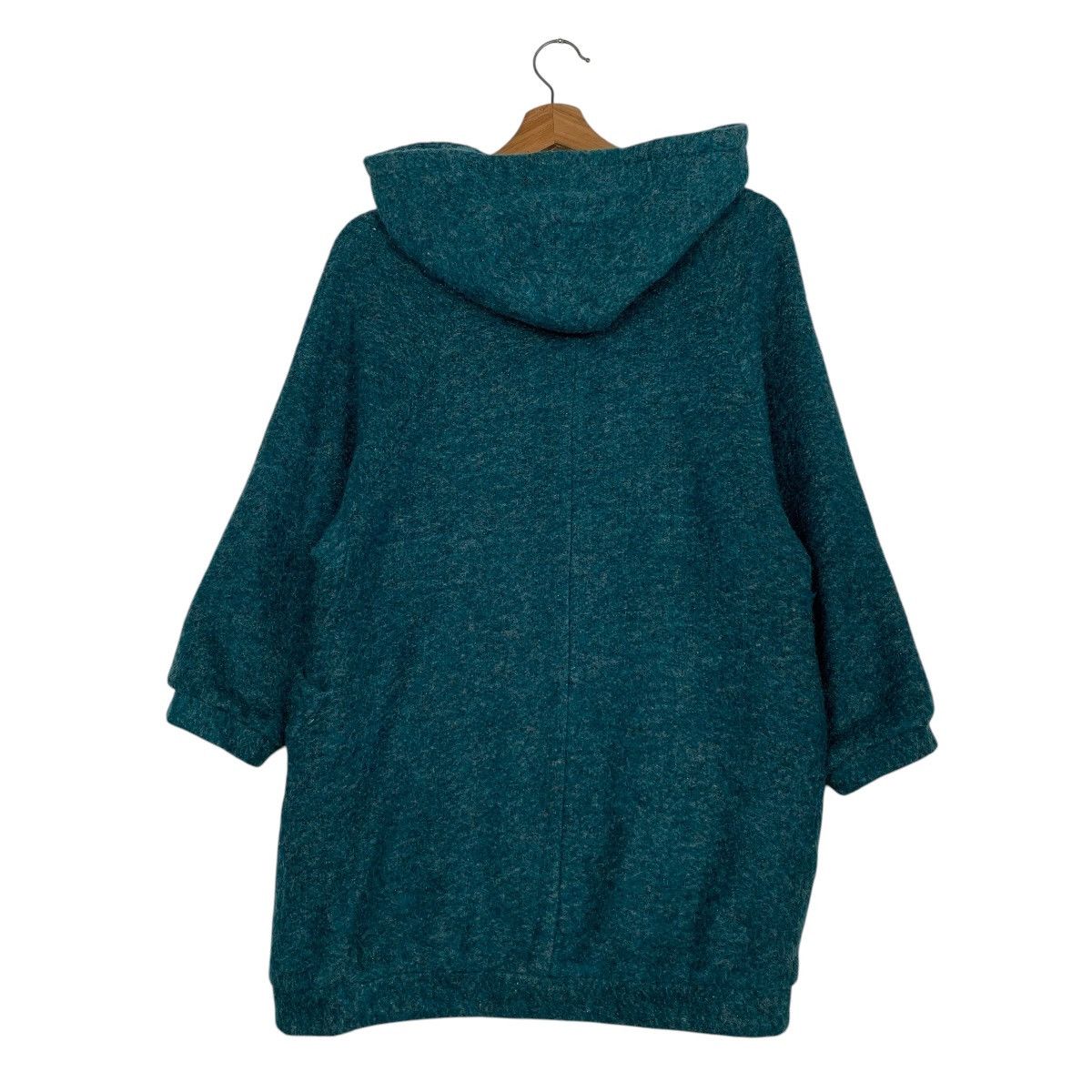 Japanese Brand Japanese Brand Dot and Stripes Hooded Long Jacket Size M / US 6-8 / IT 42-44 - 7 Thumbnail