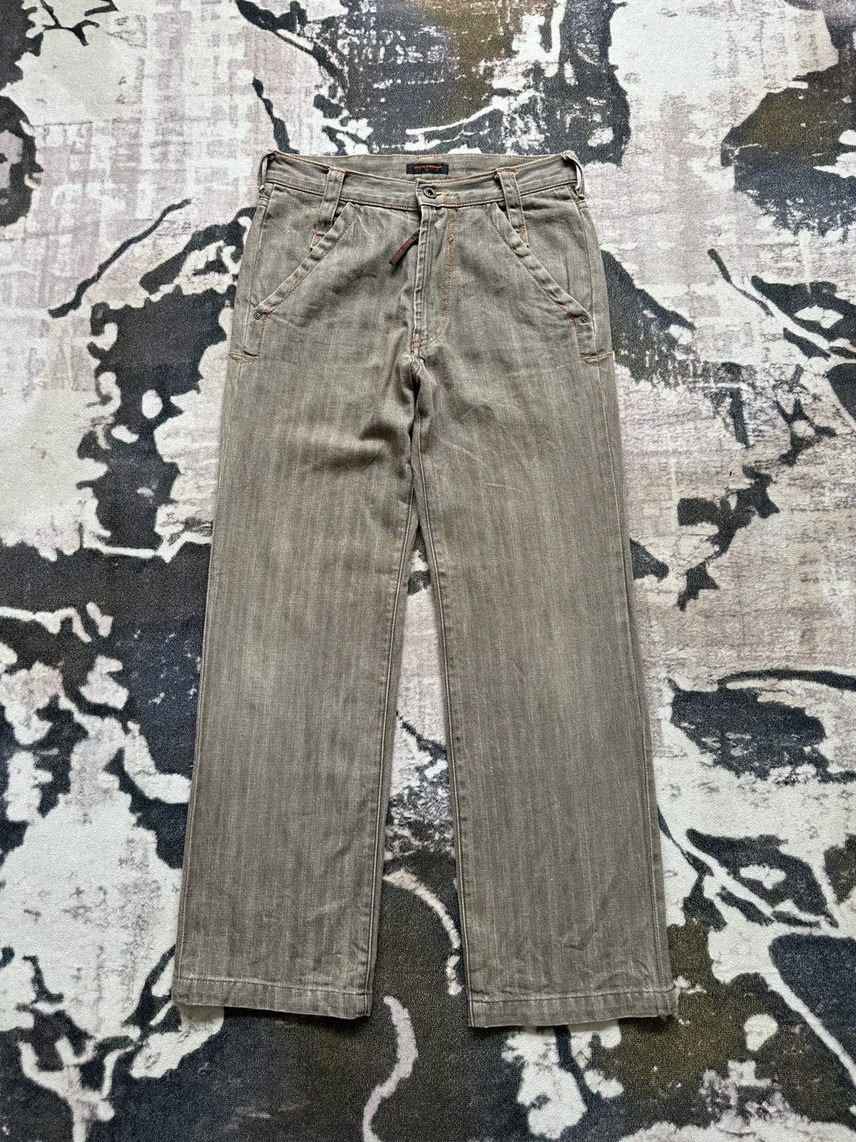 291295=Homme SS05 - 291295 Homme military fashion denim Size US 30 / EU 46 - 1 Thumbnail
