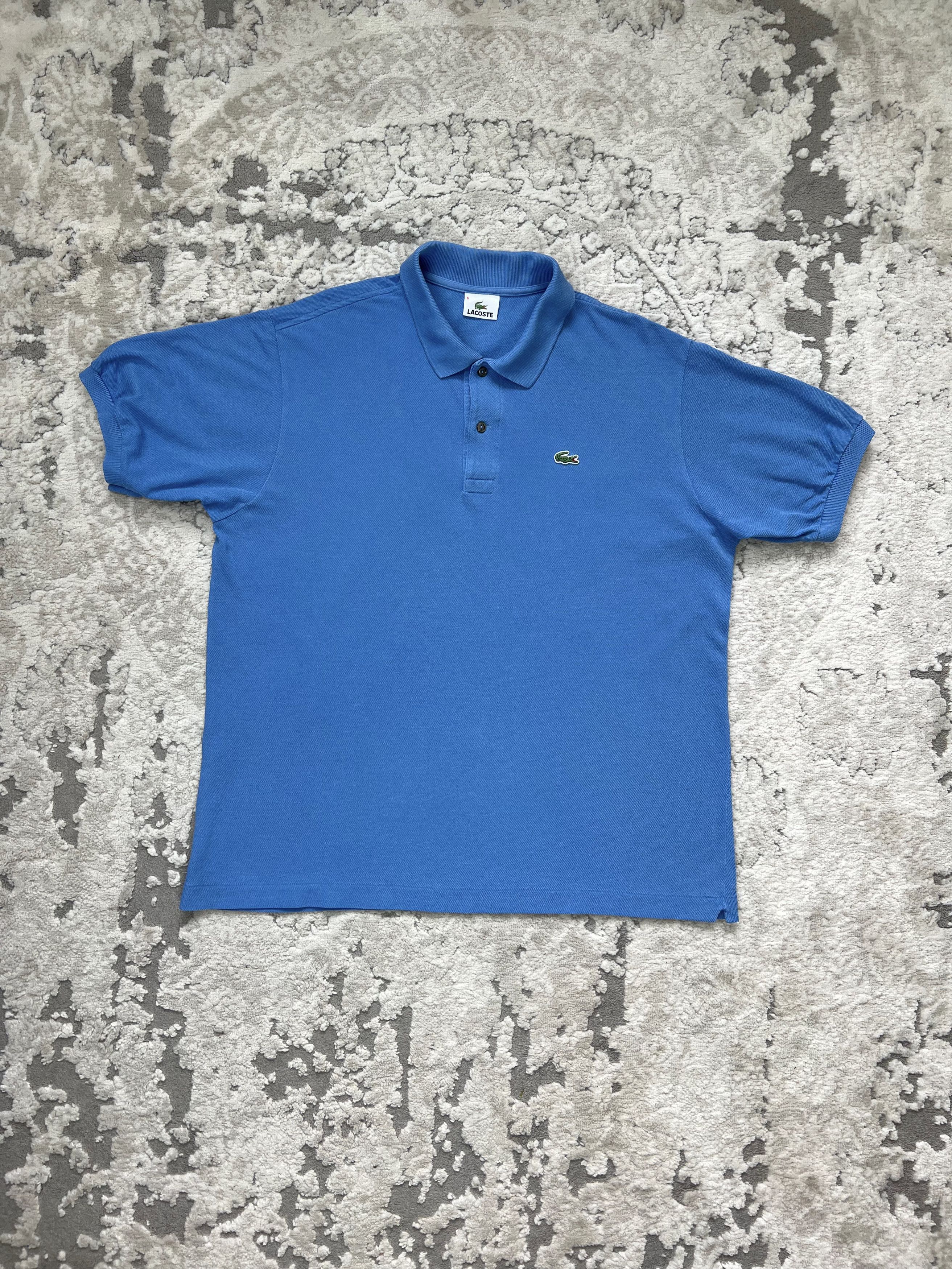 Lacoste Lacoste Classic Fit Polo Shirt – Blue, Devanlay, Size 6 (L) Size US L / EU 52-54 / 3 - 1 Thumbnail
