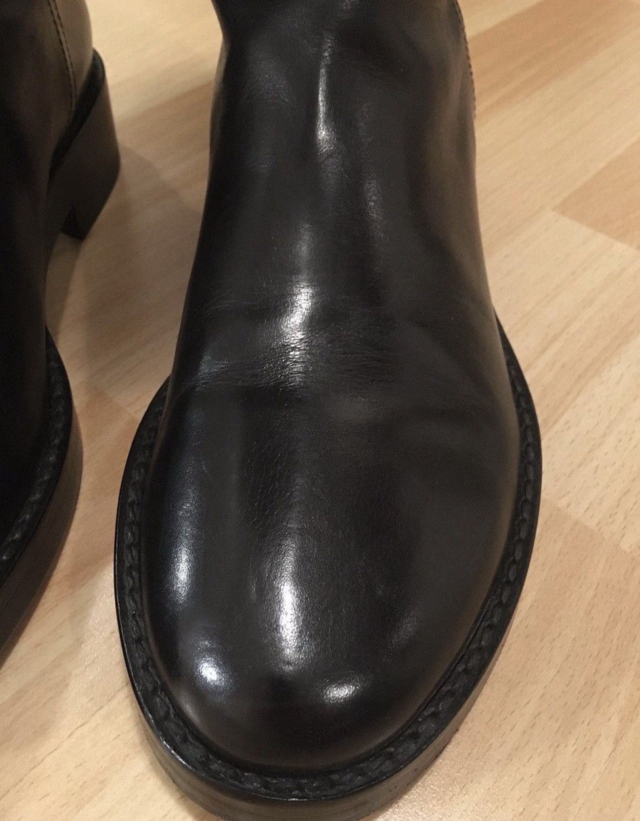 Ann Demeulemeester Ann Demeulemeester Black Stan Riding Boots Size US 10.5 / EU 43-44 - 13 Thumbnail