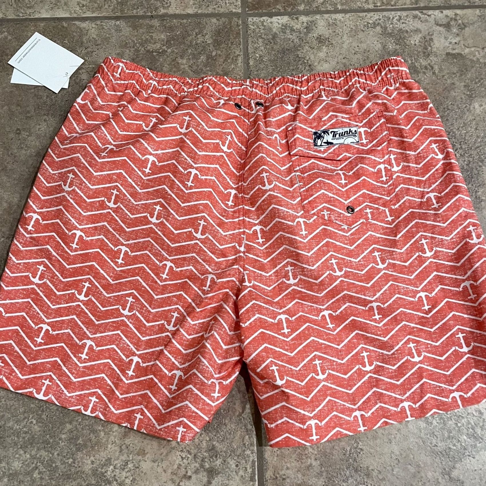 CO NWT Trunks Surf & Swim Co Pink Swim Trunks Mens Size L Size US 33 - 5 Thumbnail