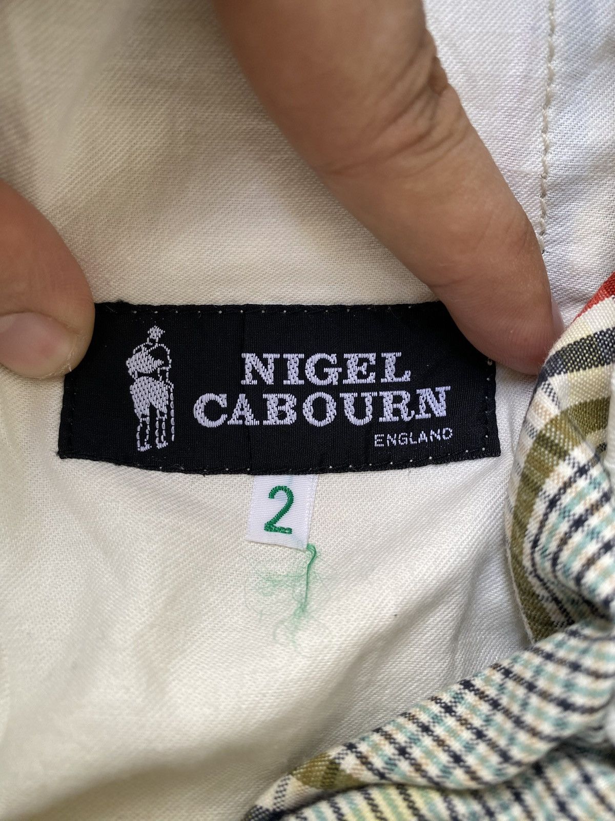 Nigel Cabourn Vintage Nigel Cabourn Plaid Pants Size US 30 / EU 46 - 14 Thumbnail